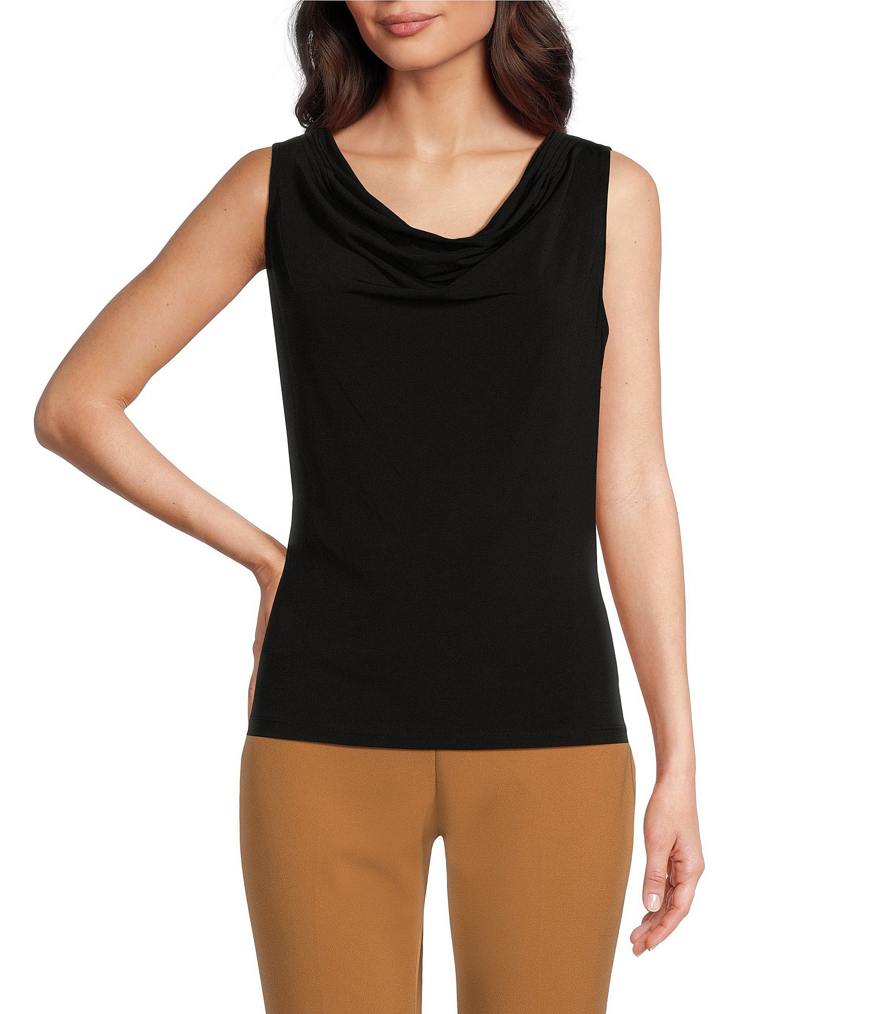 Calvin klein performance cowl neck online