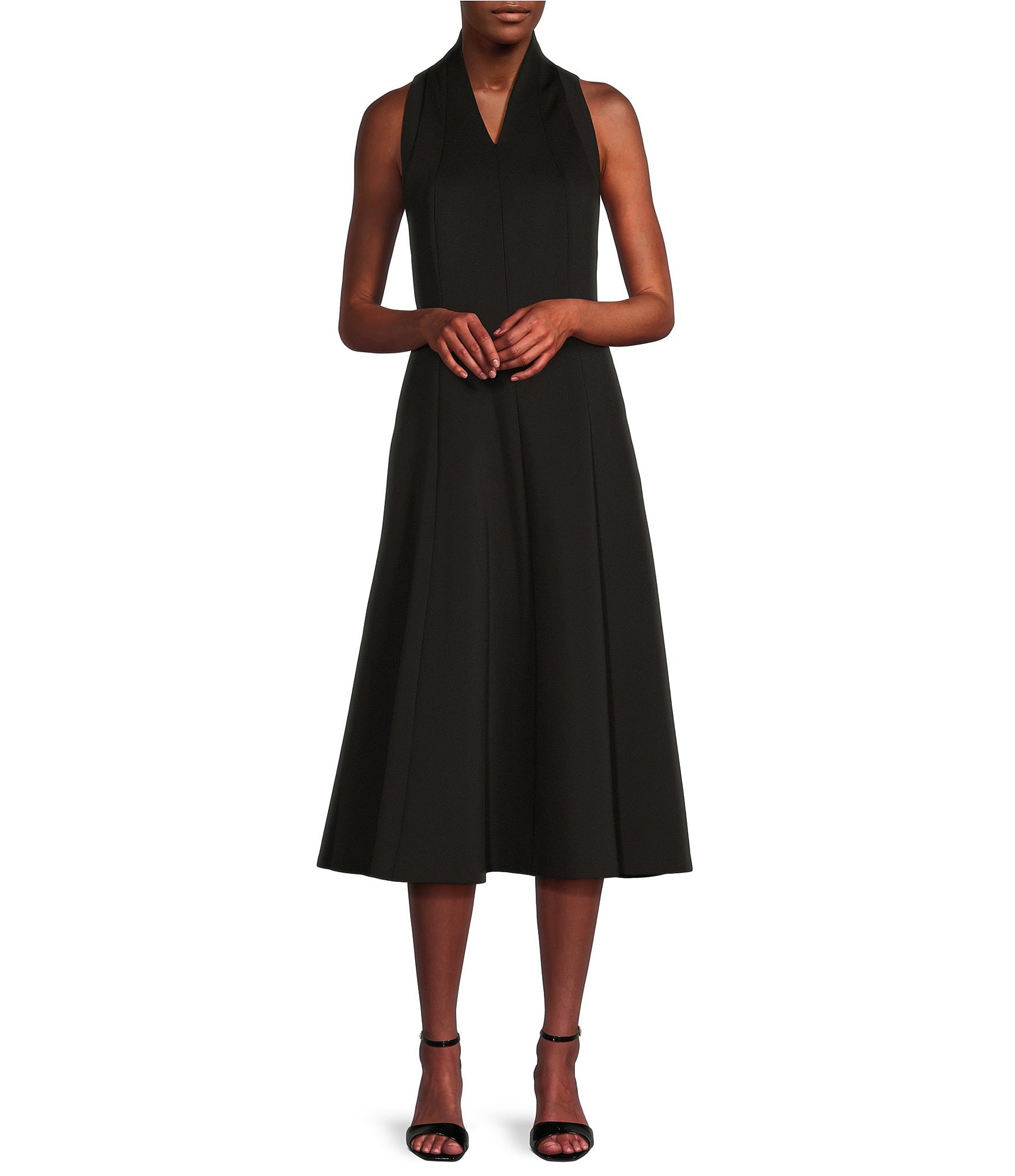 Dillards calvin klein black dress hotsell