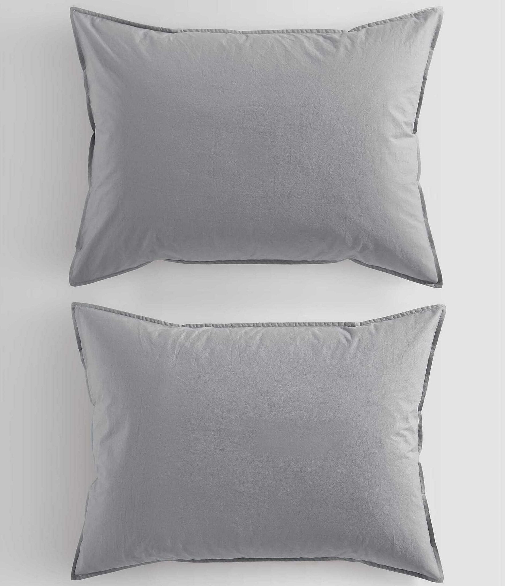 Calvin Klein Solid Washed Percale Comforter Mini Set