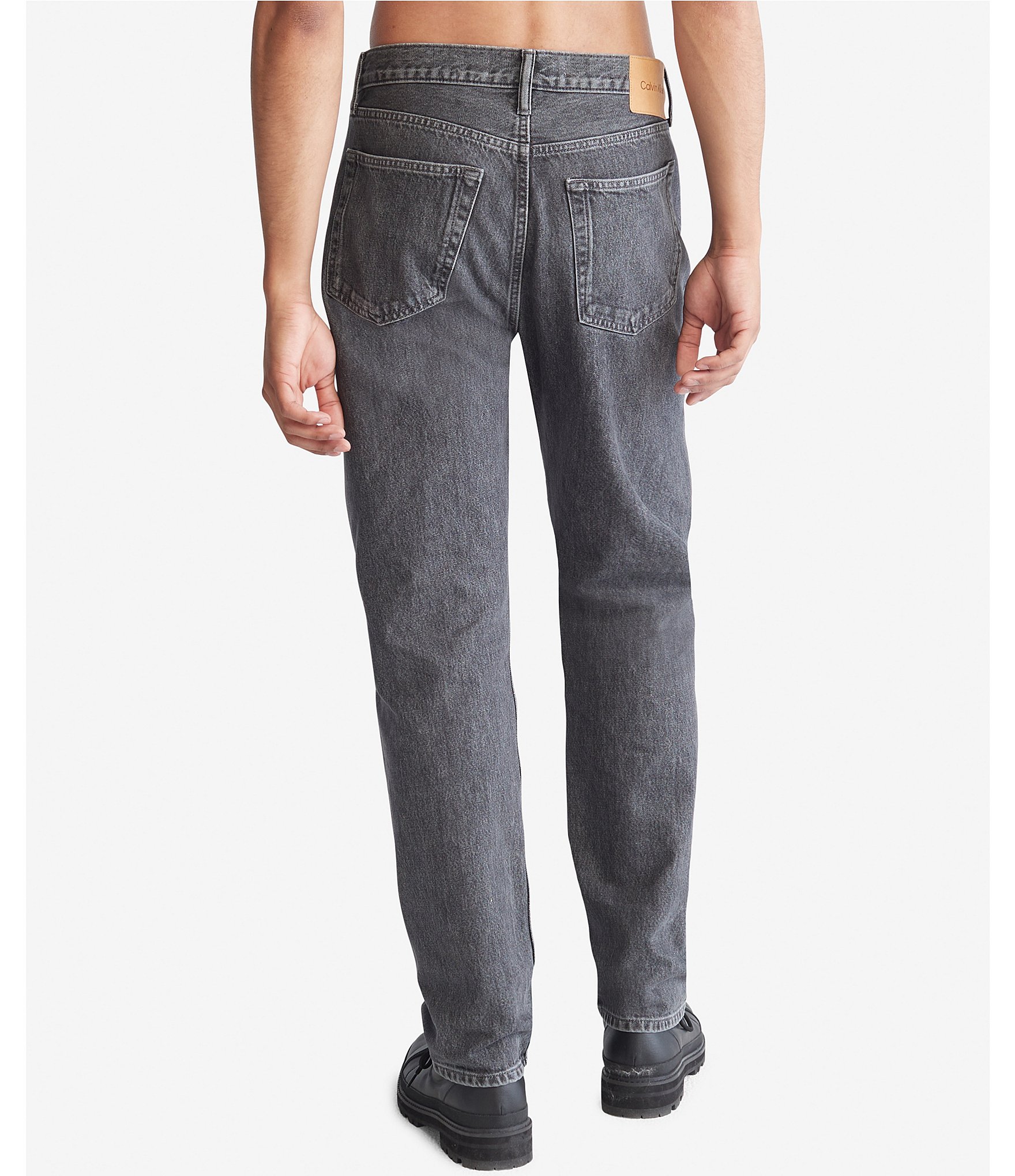 Calvin Klein Standard Straight Fit Denim Jeans