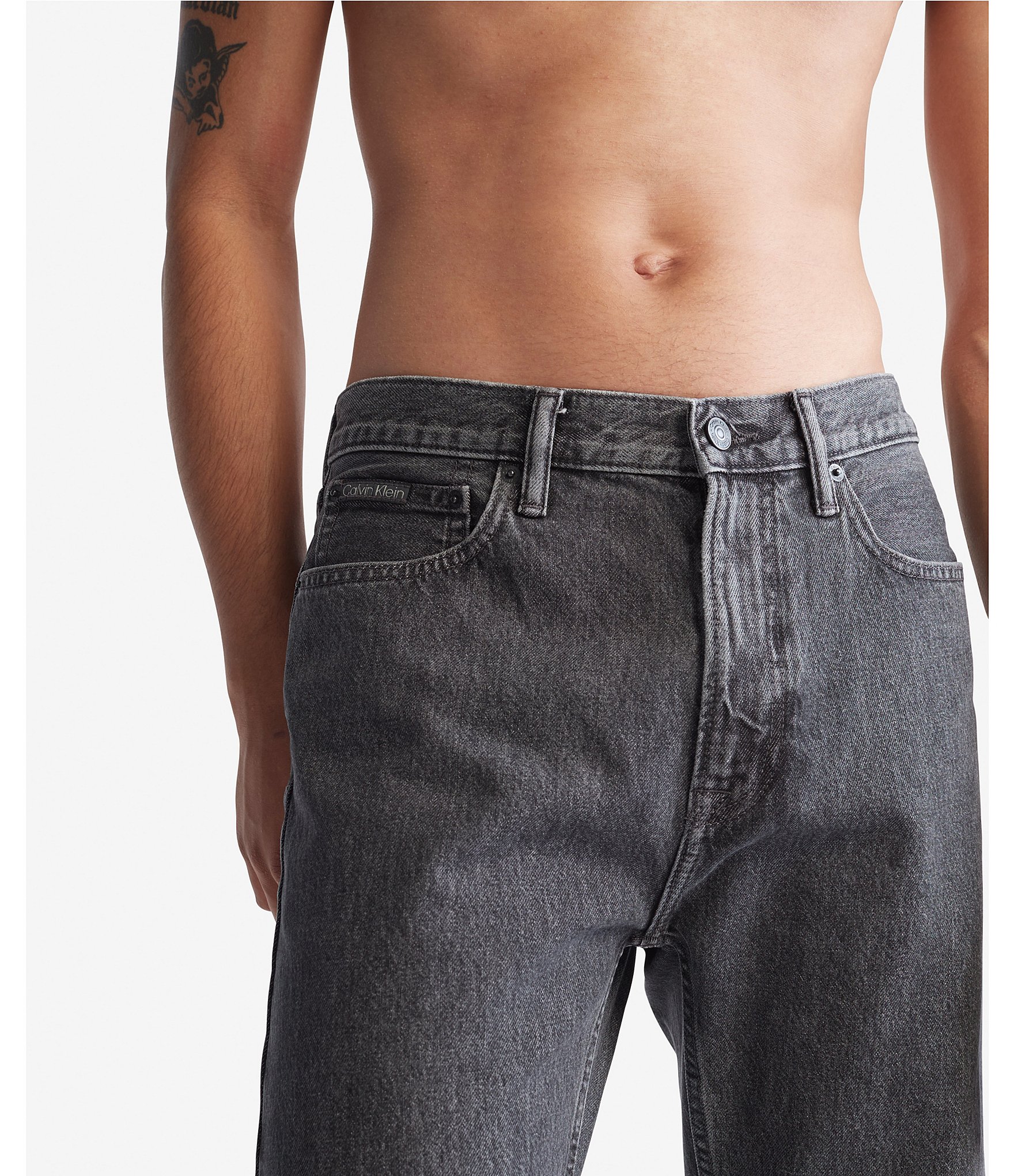 Calvin Klein Standard Straight Fit Denim Jeans