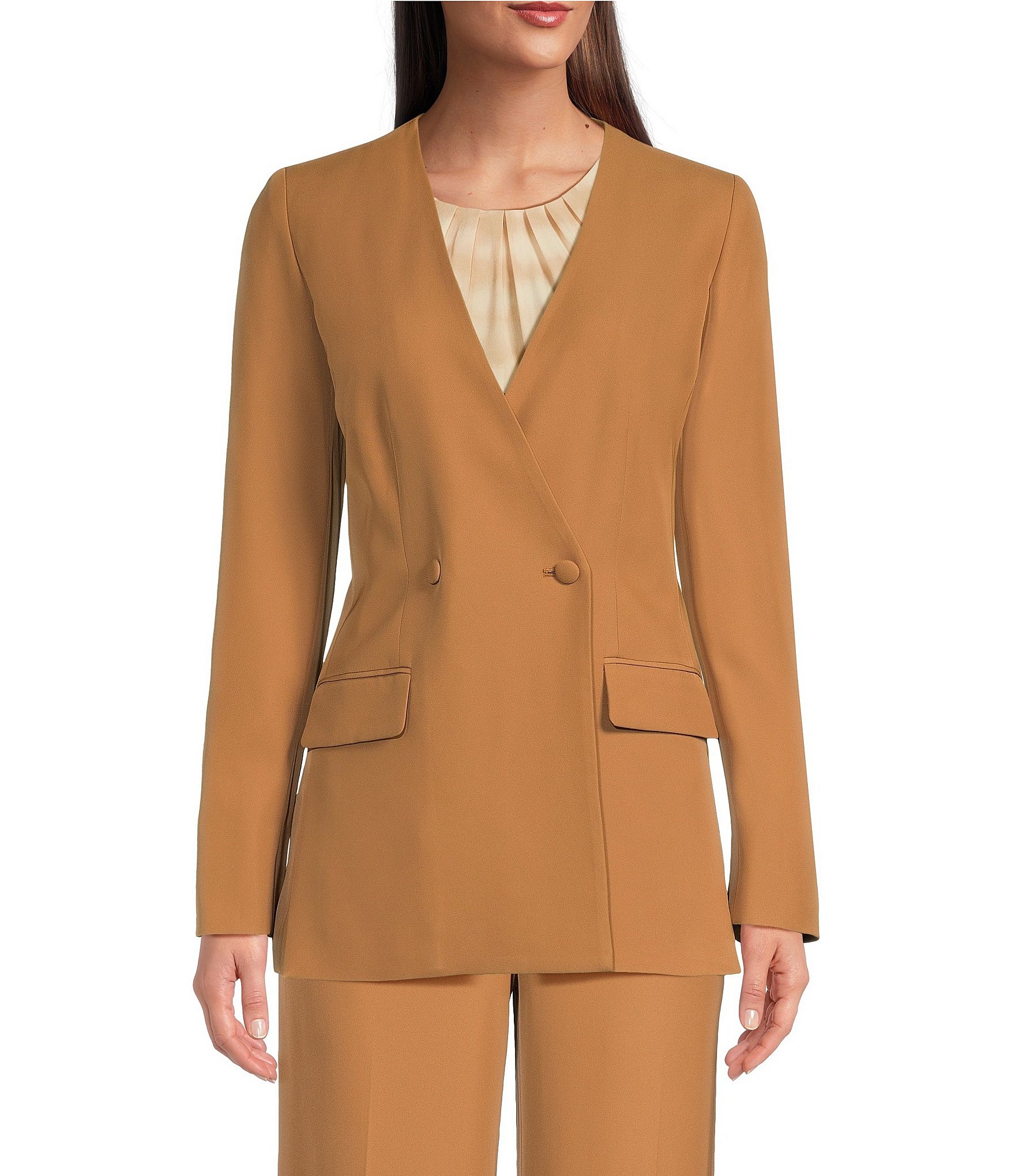 Calvin klein 2 button blazer best sale