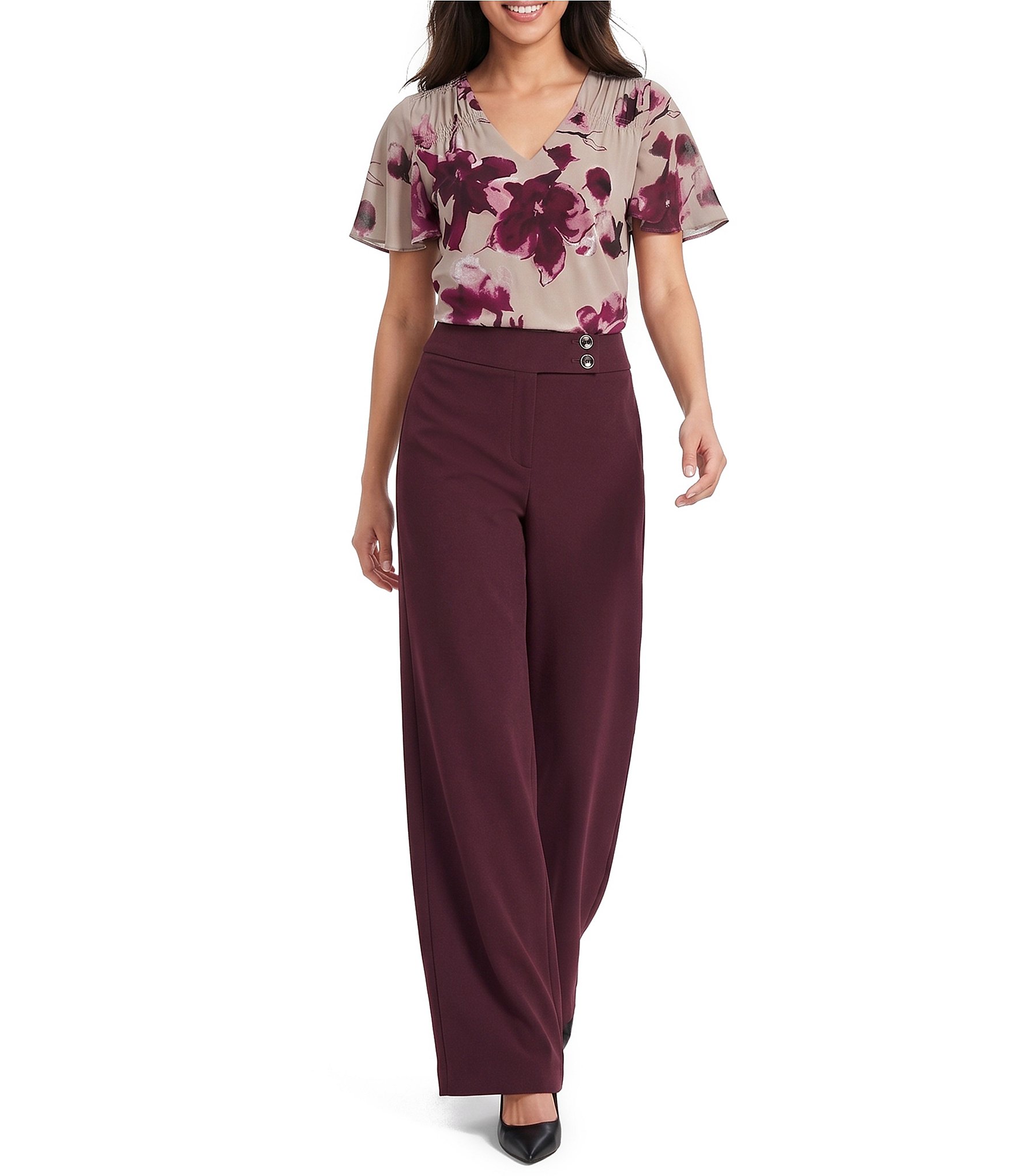 Calvin Klein Wide Leg Coordinating Pants