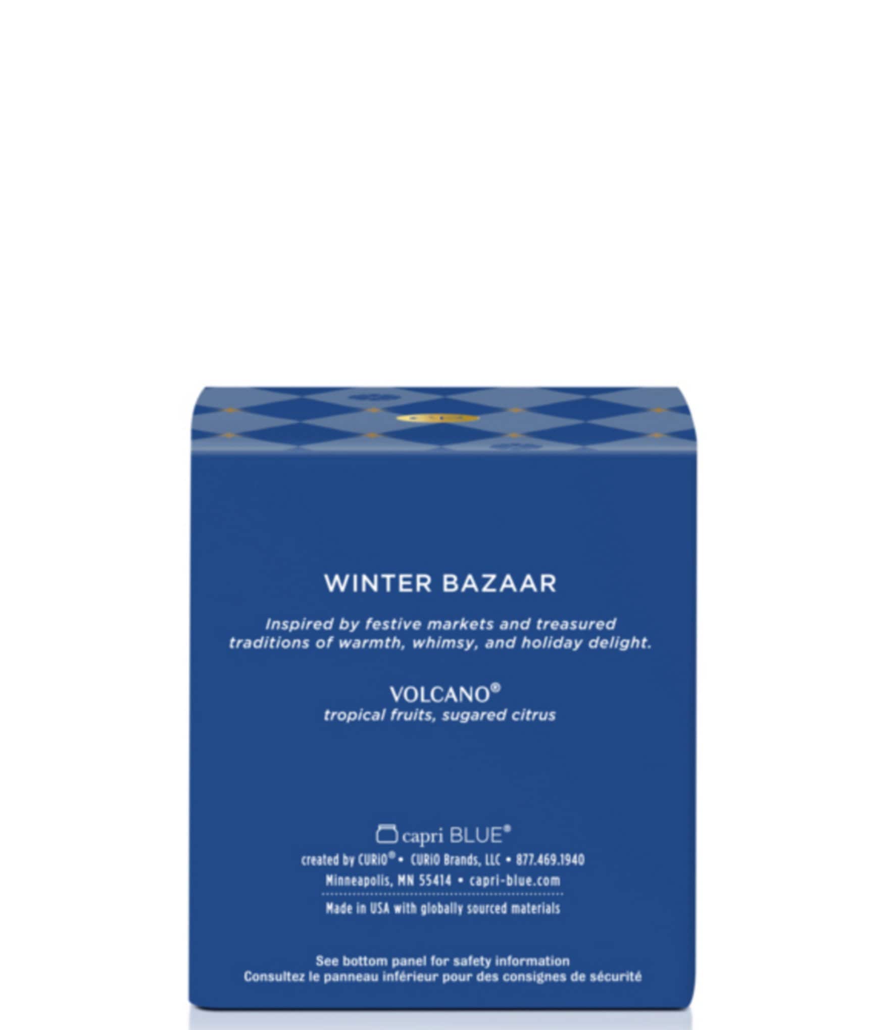 Capri Blue Artisan Collection Volcano Winter Bazaar Candle, 8 oz.