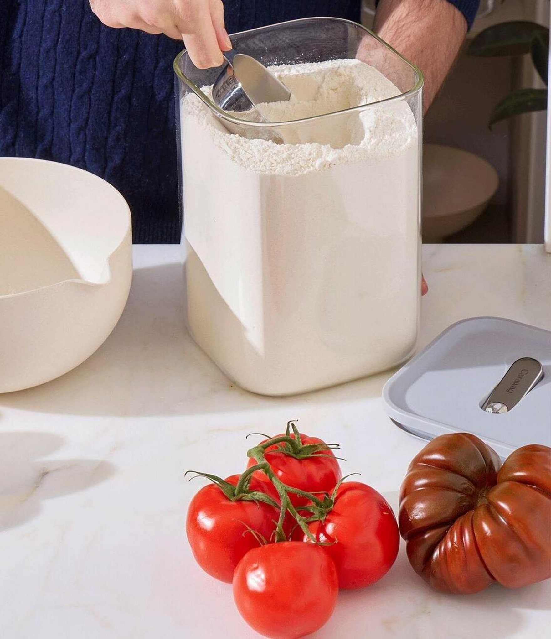 Caraway Large Glass Airtight Container