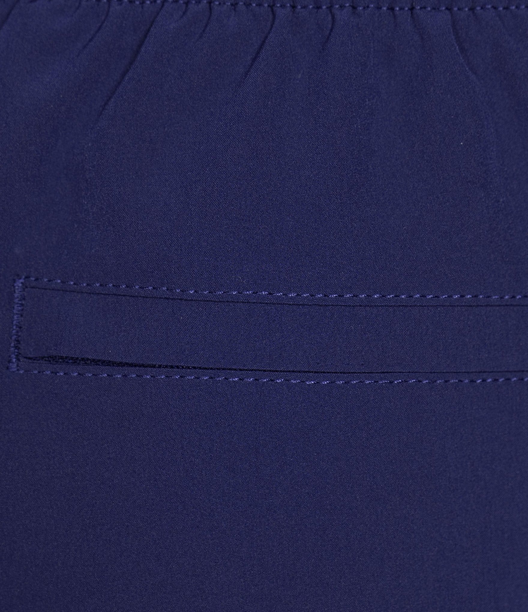 Caribbean Big & Tall Palmsway 6#double; Solid Swim Trunks