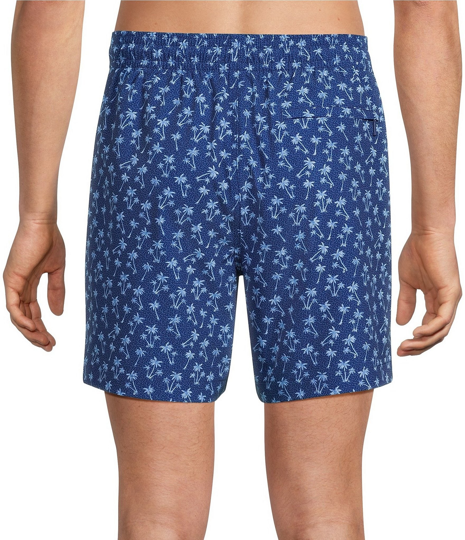 Caribbean Minnow Palm 6#double; Swim Trunks