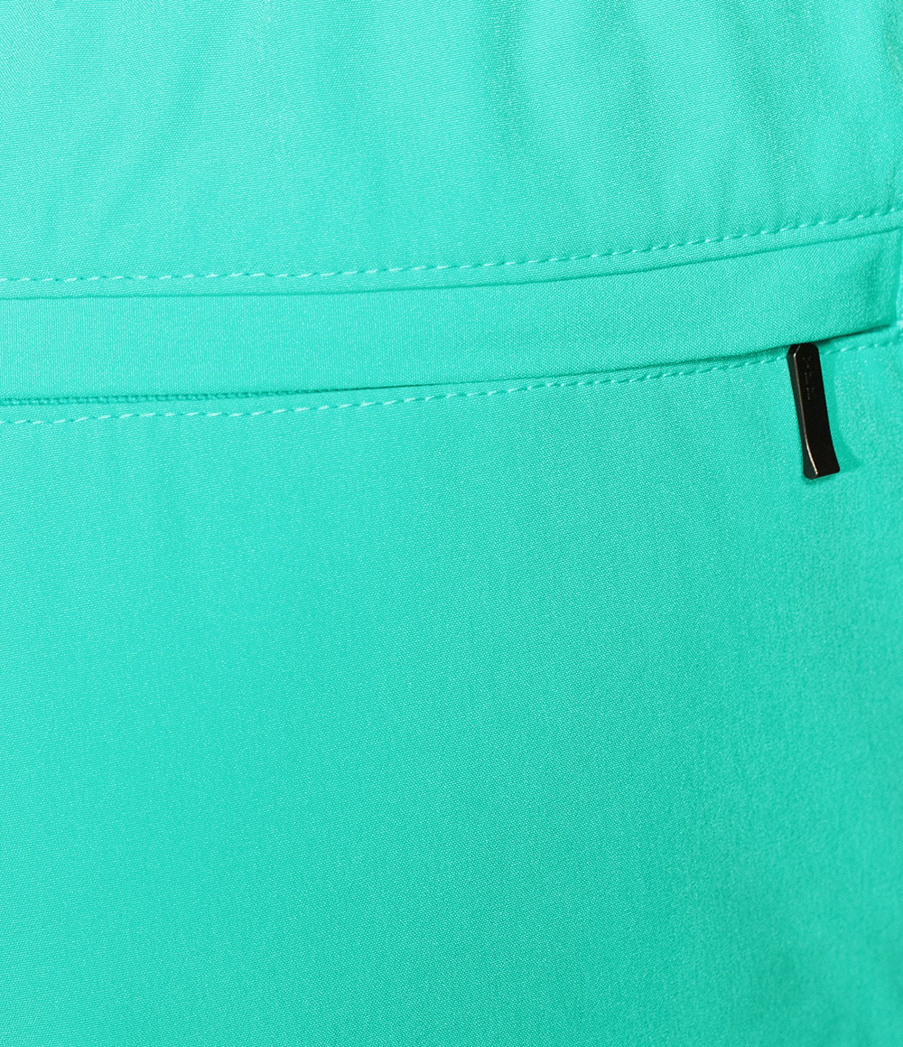 Caribbean Solid 6#double; Inseam Swim Trunks