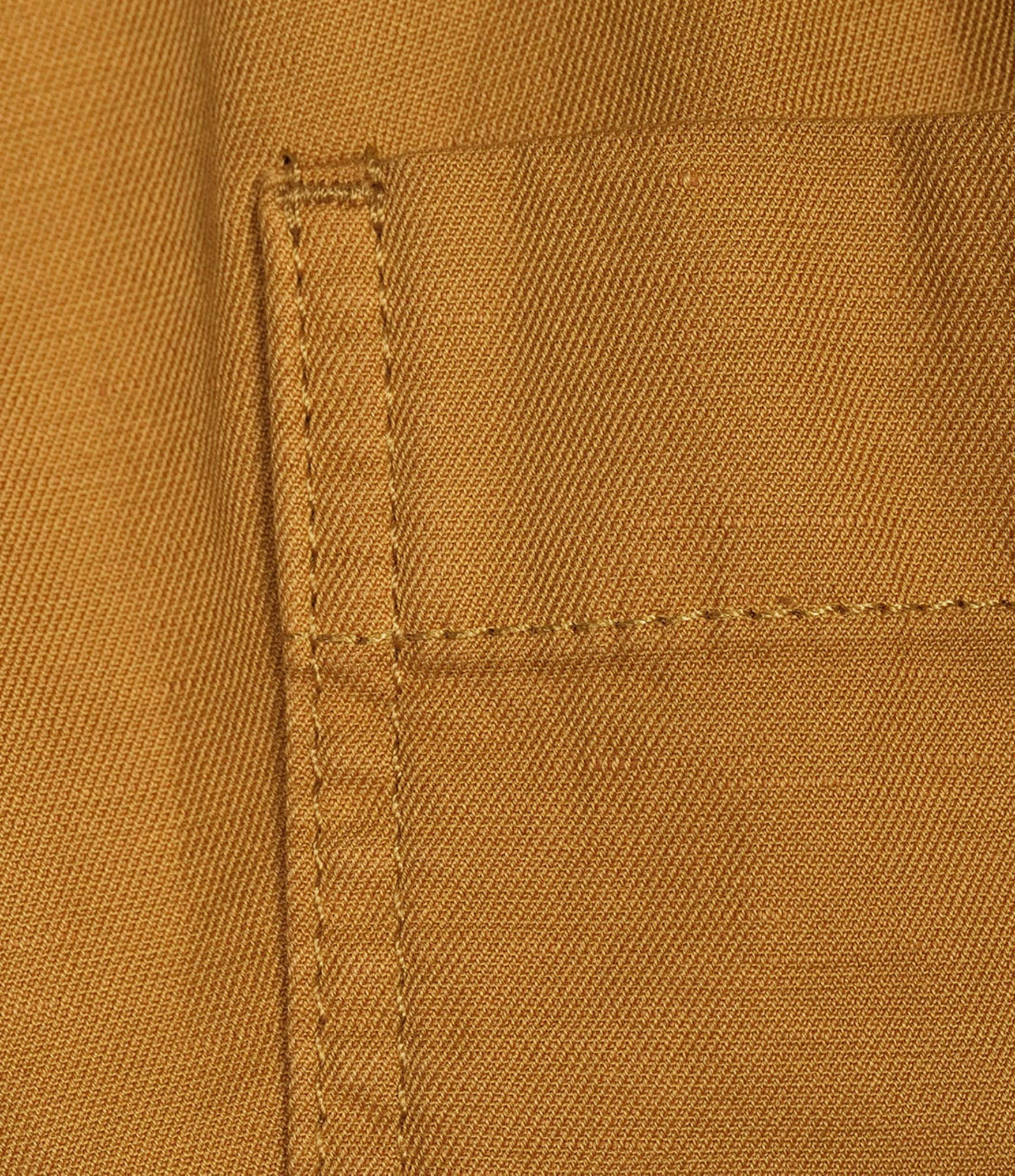 Caribbean Solid Texture 8#double; Inseam Linen Blend Shorts