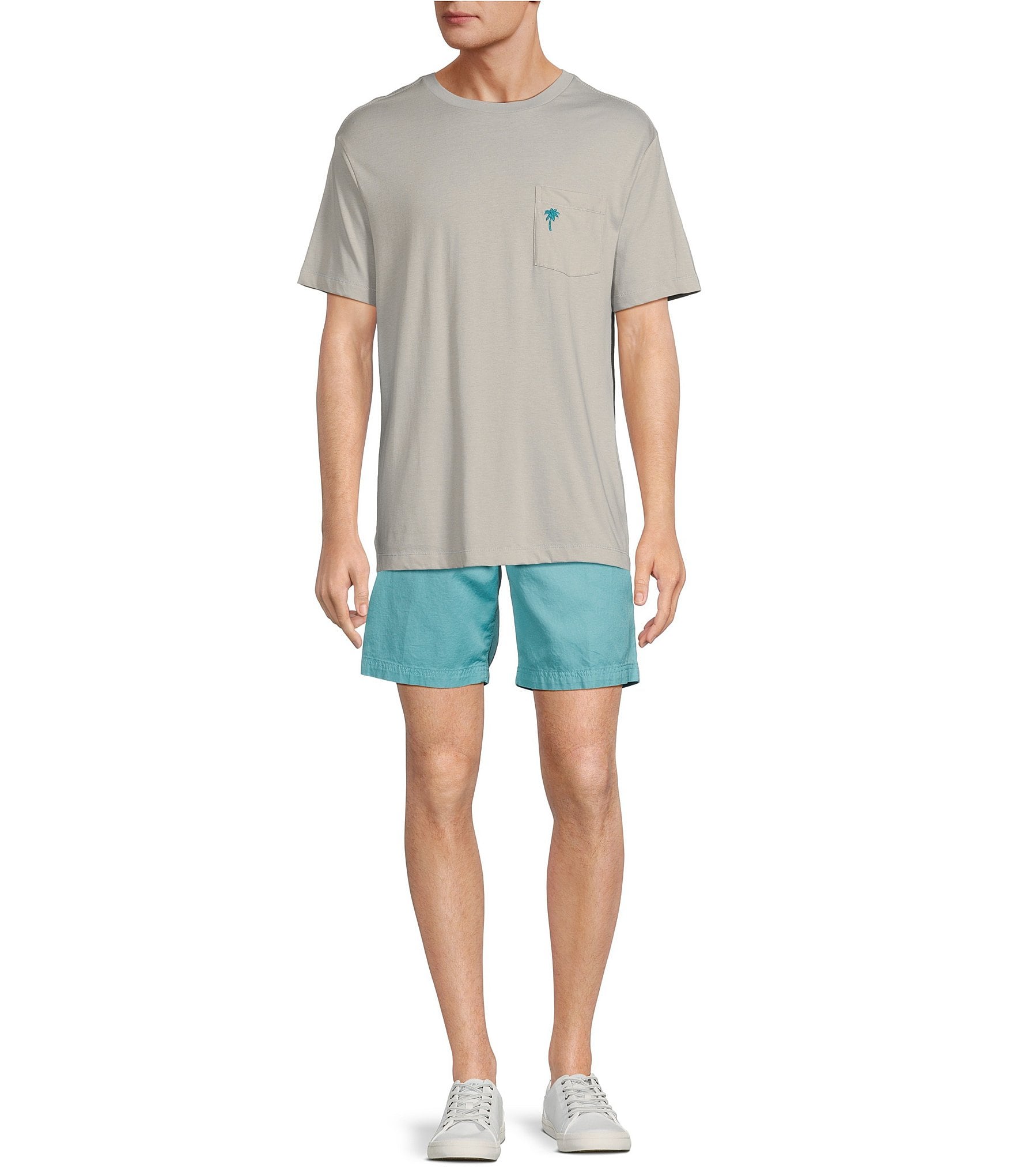 Caribbean Supima Cotton Short Sleeve Pocket Relaxed Fit T-Shirt