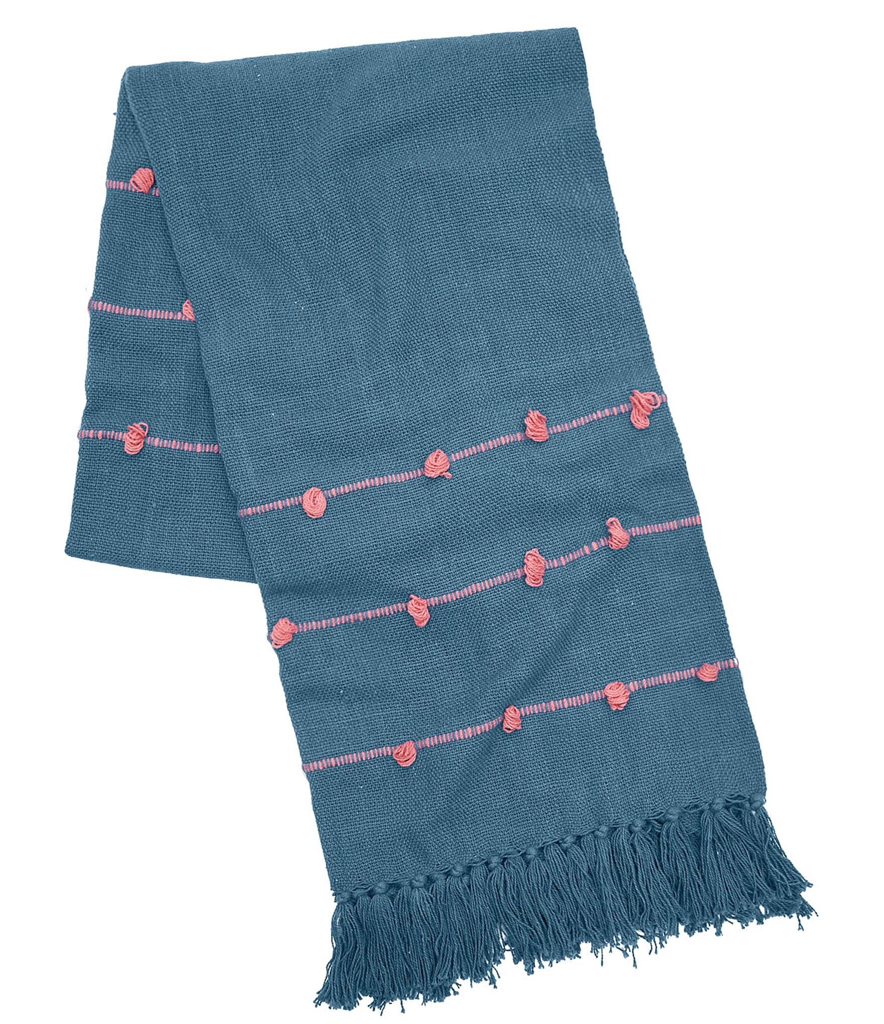 carol & frank Tabb Tufted Textured Throw Blanket