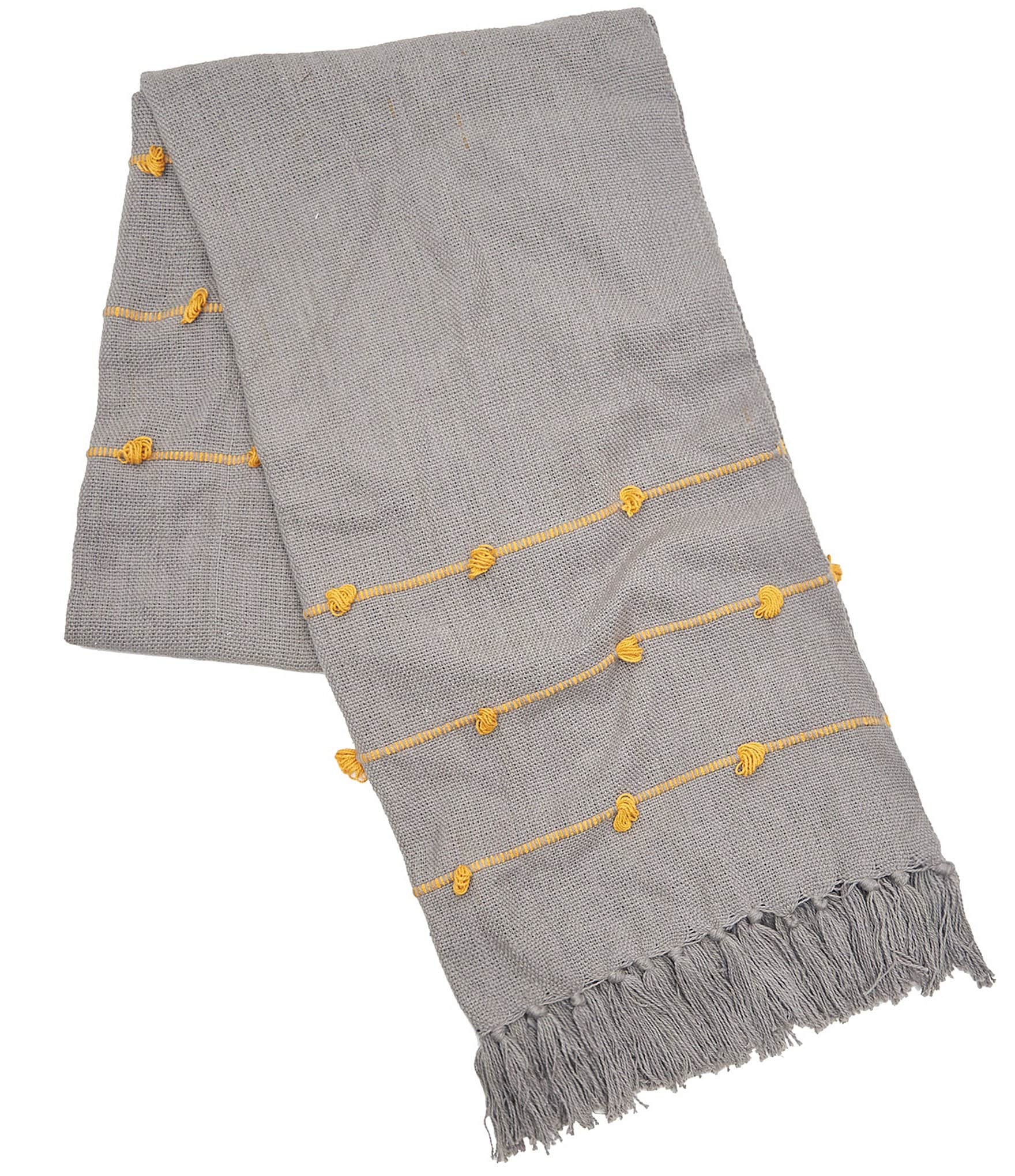 carol & frank Tabb Tufted Textured Throw Blanket