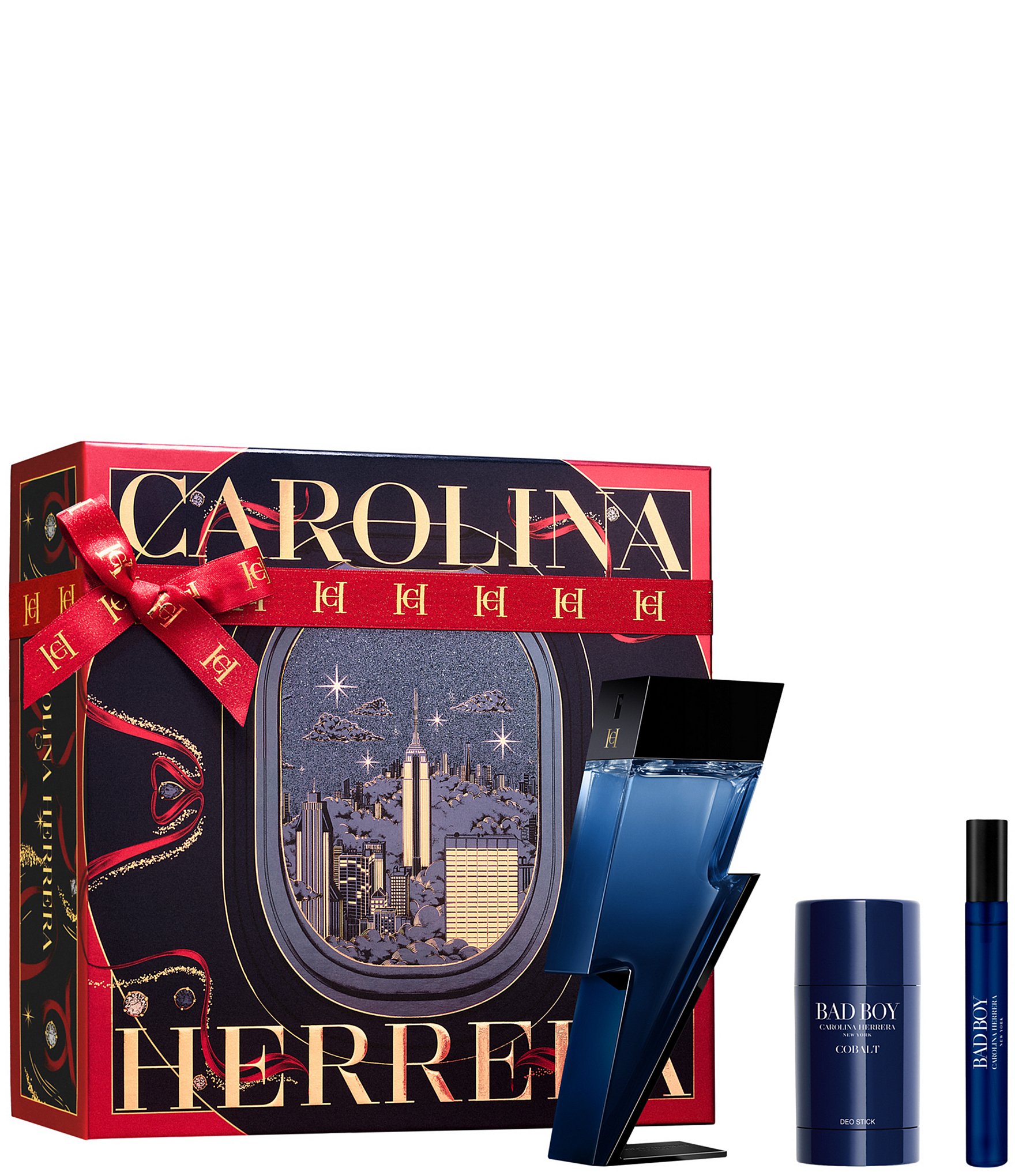 Carolina Herrera Bad Boy Cobalt Eau de Parfum Holiday 3-Piece Gift Set