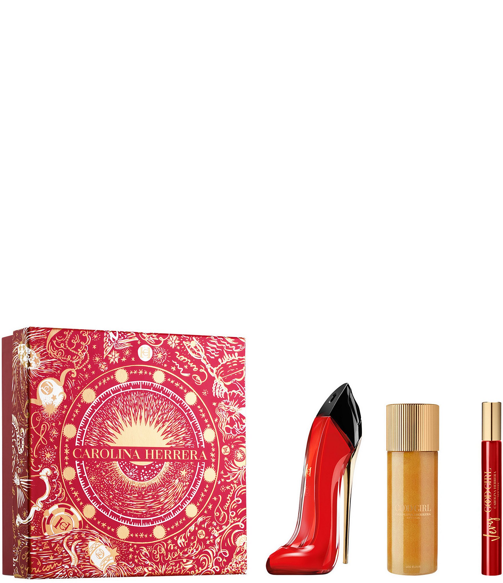 Kit Carolina Herrera Very Good Girl Eau de Parfum Feminino 80ml + BL 100ml  - essentialparfums
