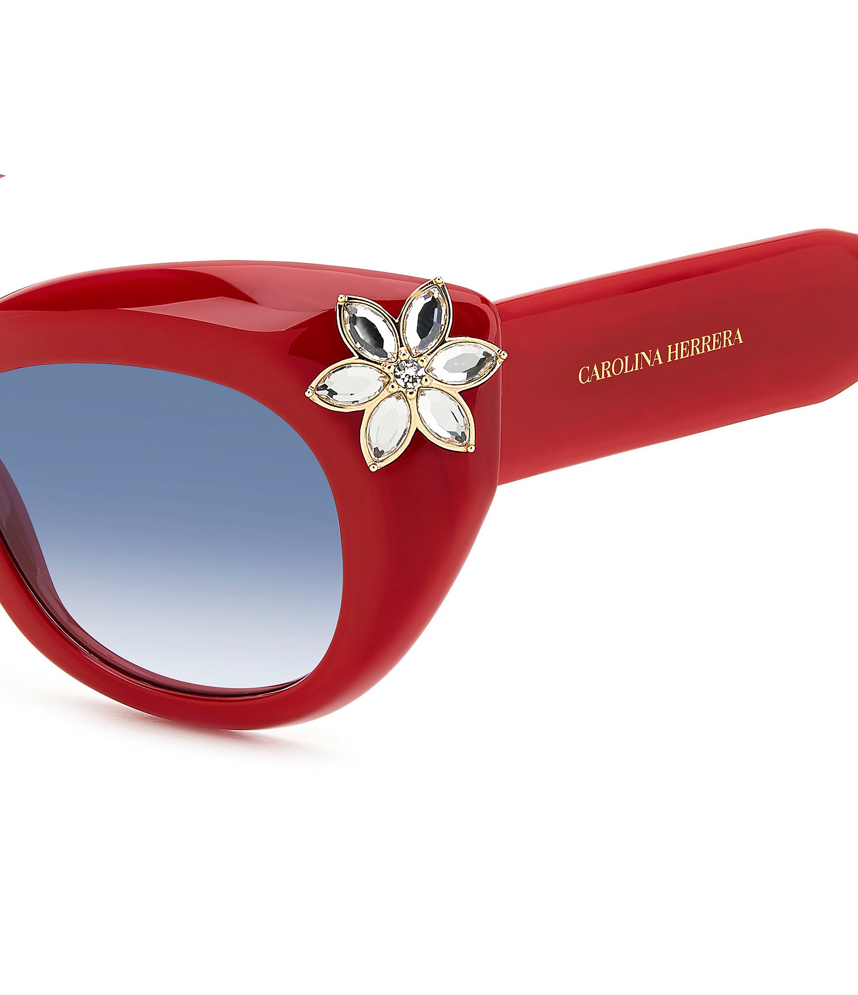 Carolina Herrera Women's HER 0215 50mm Cat Eye Sunglasses