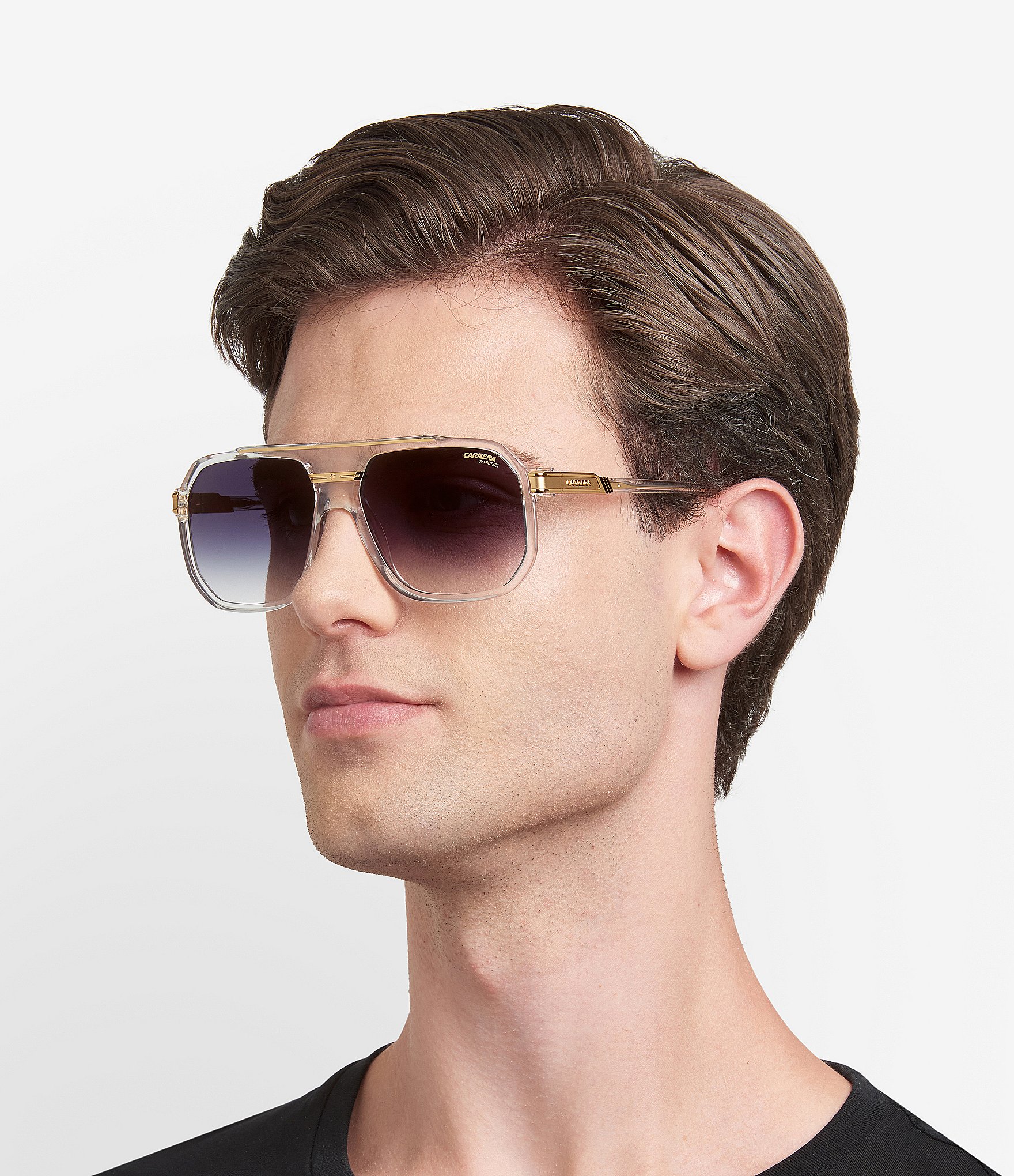 Carrera Men's 1077/S/US 60mm Rectangle Sunglasses