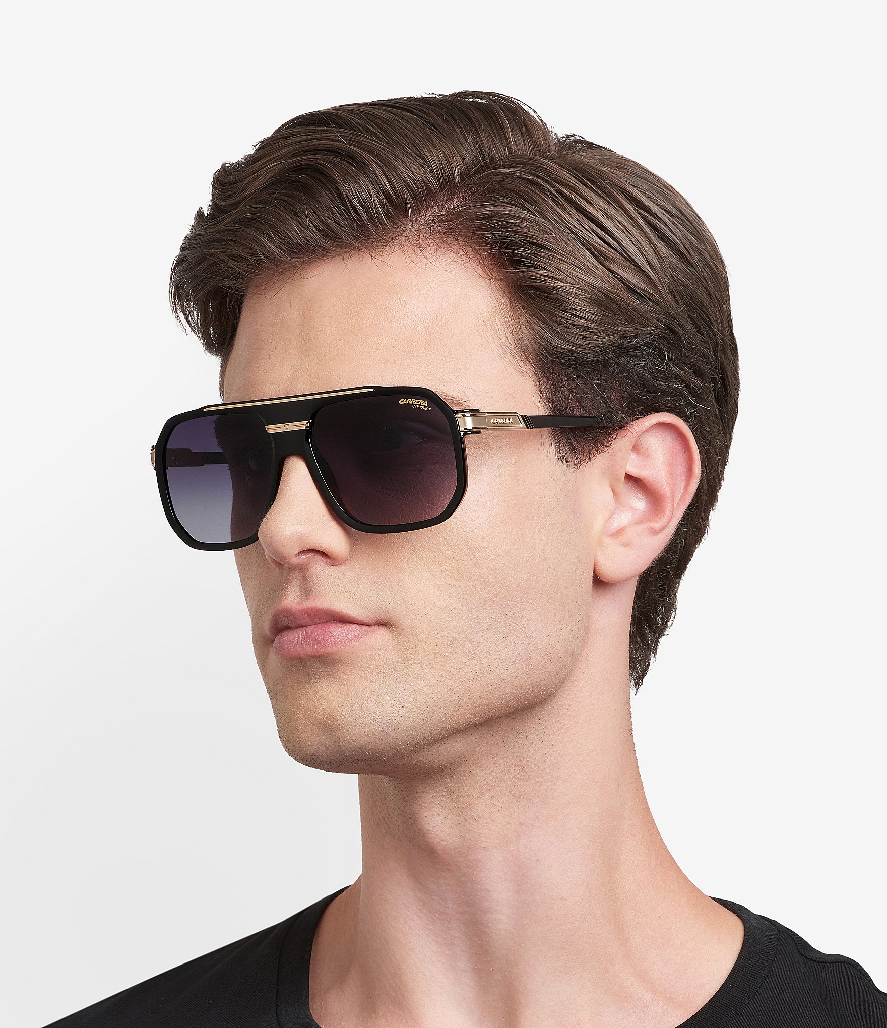 Carrera Men's 1077/S/US 60mm Rectangle Sunglasses