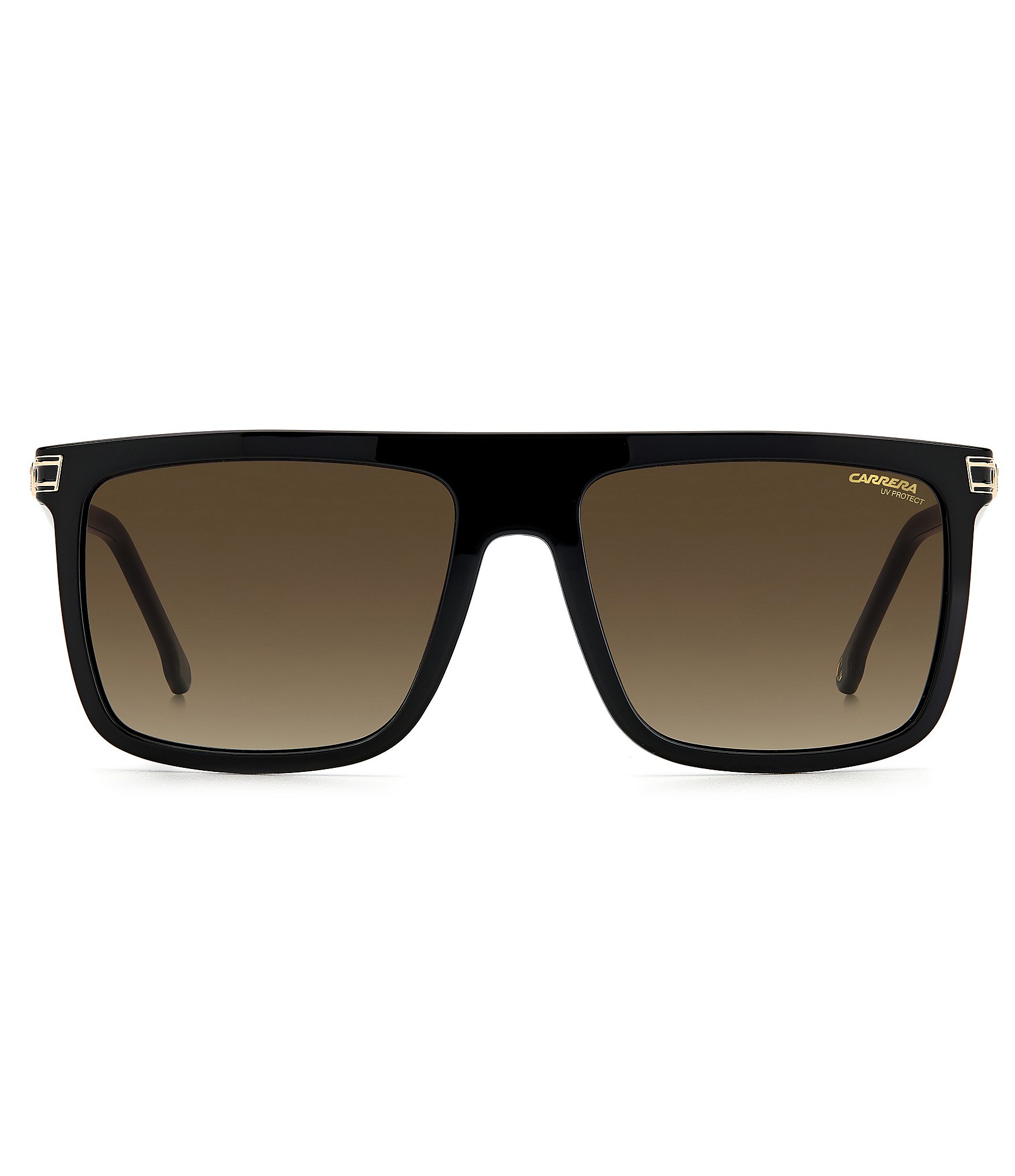 Carrera Unisex CA1048 Carrera Black Rectangle Sunglasses