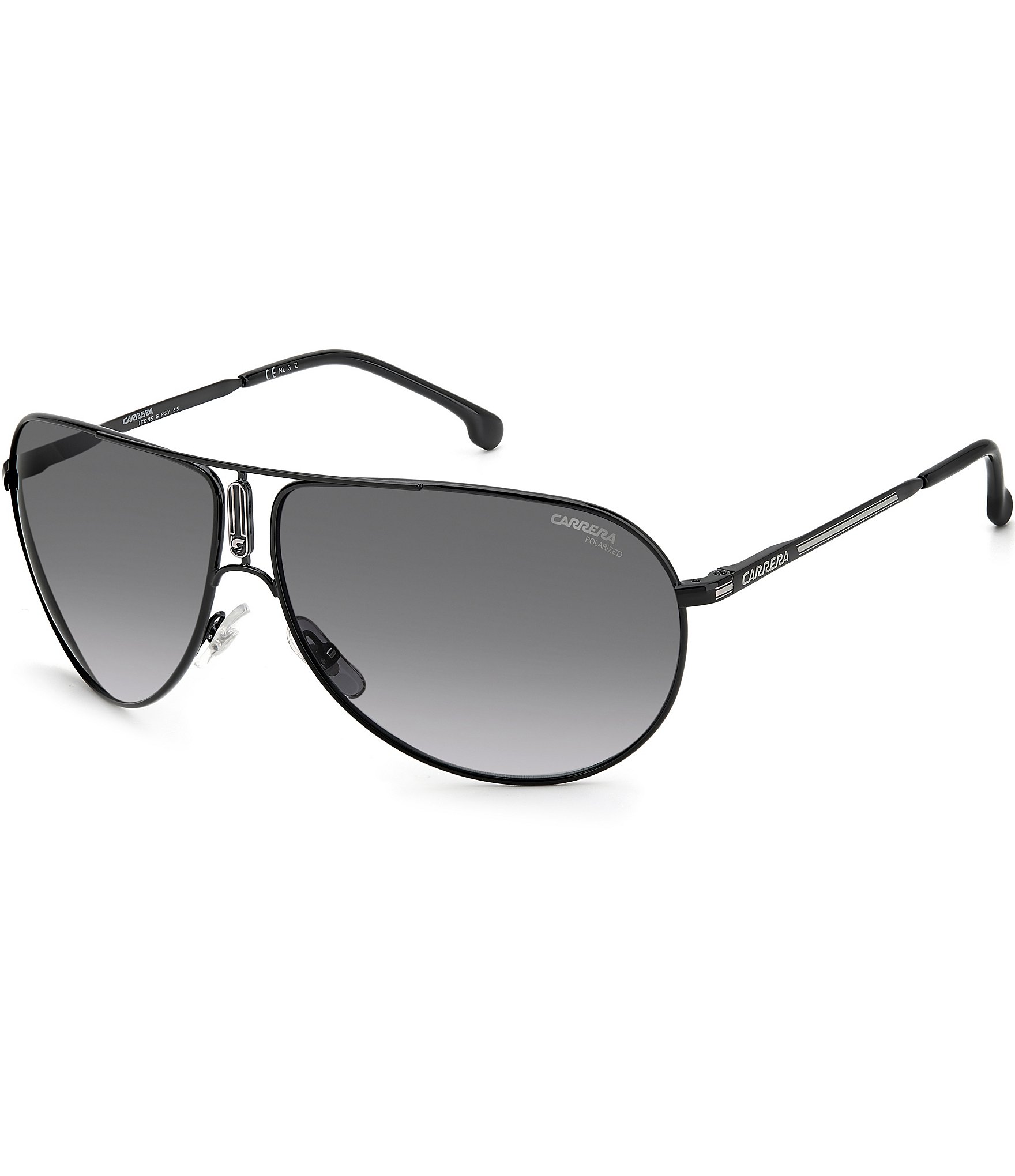 Carrera Unisex Gipsy65 64mm Aviator Polarized Sunglasses | Dillard's