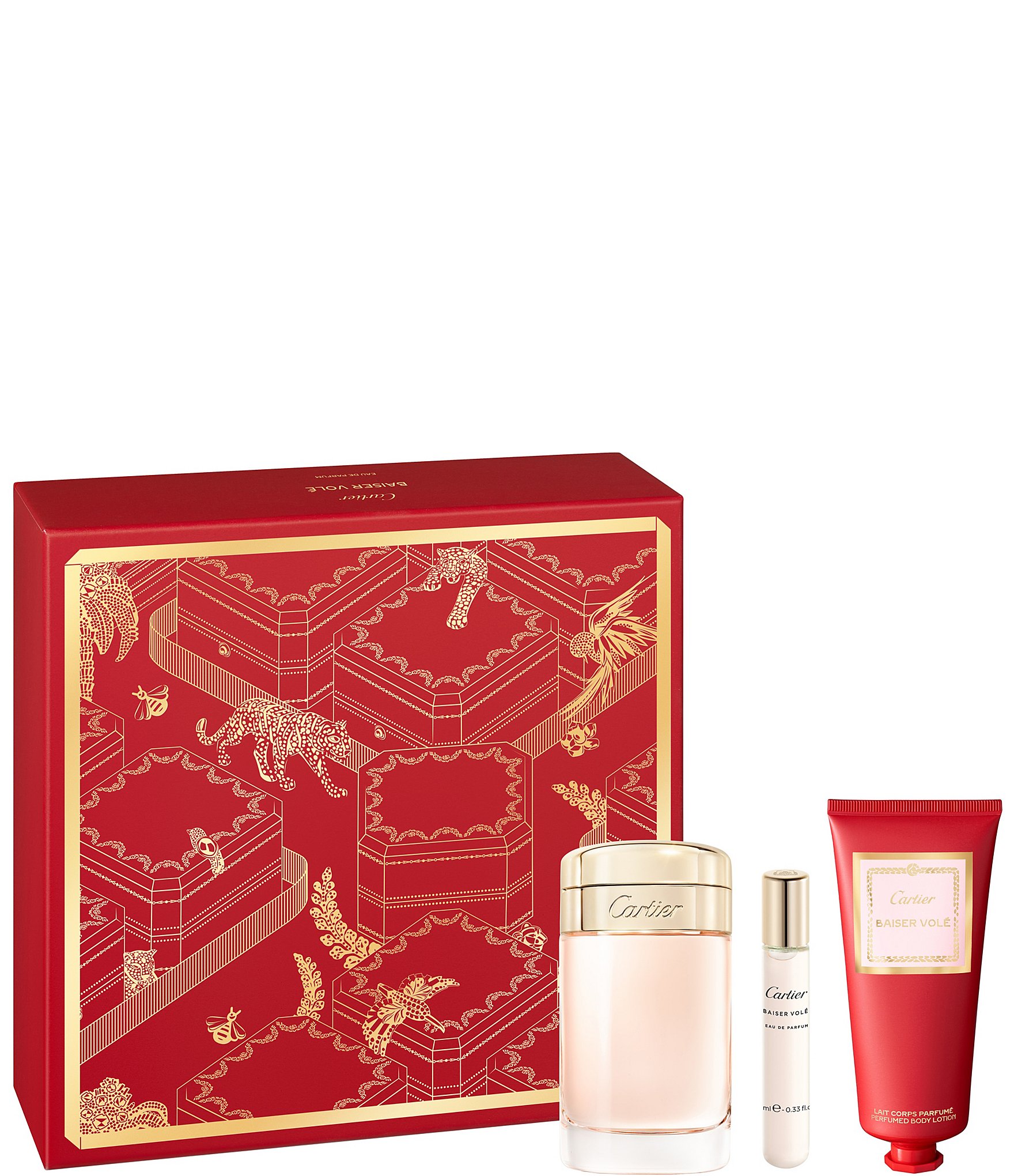 Cartier Baiser Vole Eau de Parfum 3 Piece Gift Set Dillard s