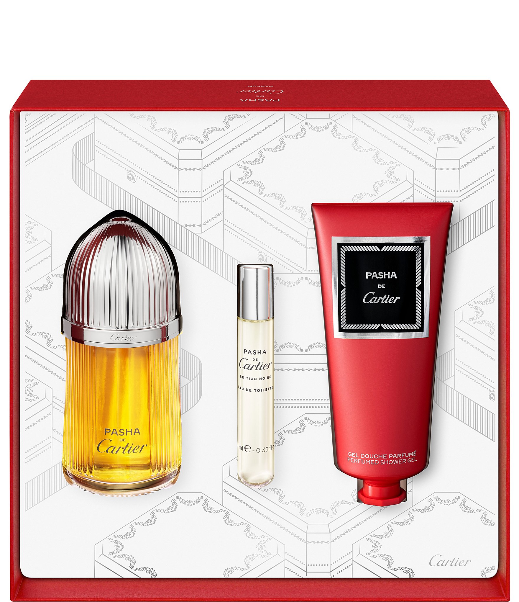 Cartier Pasha de Cartier Parfum 3-Piece Gift Set