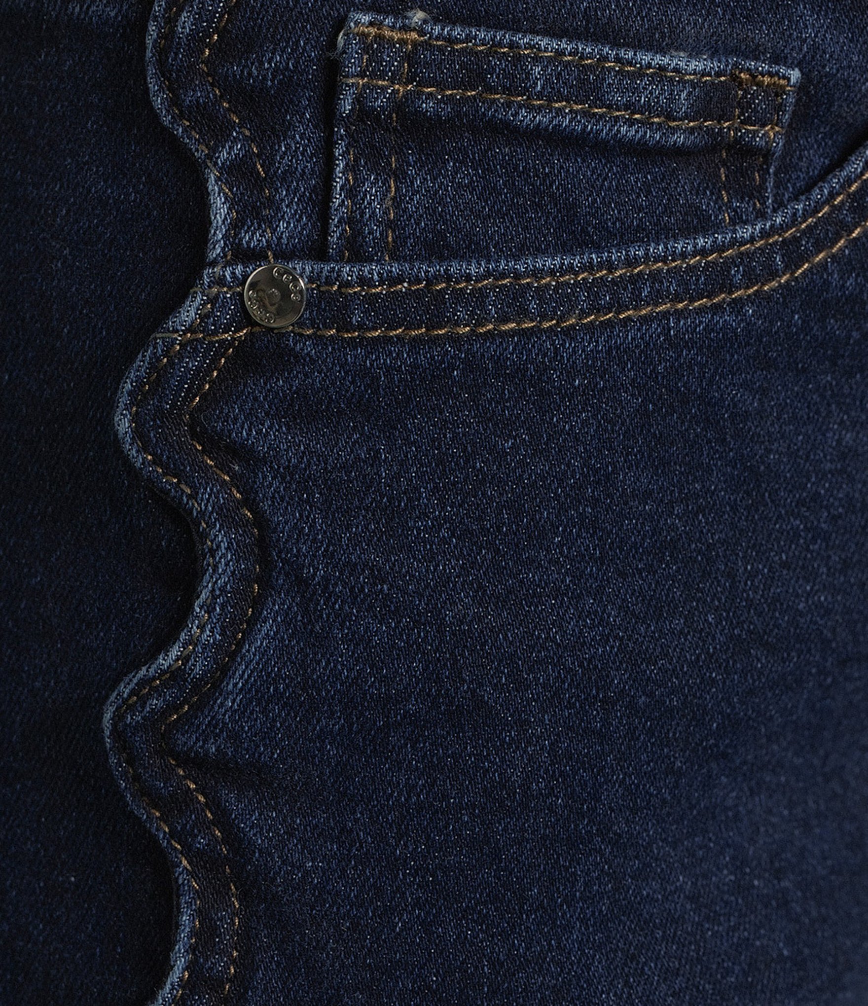 Cece High Waisted Wide Leg Medium Wash Denim Jeans