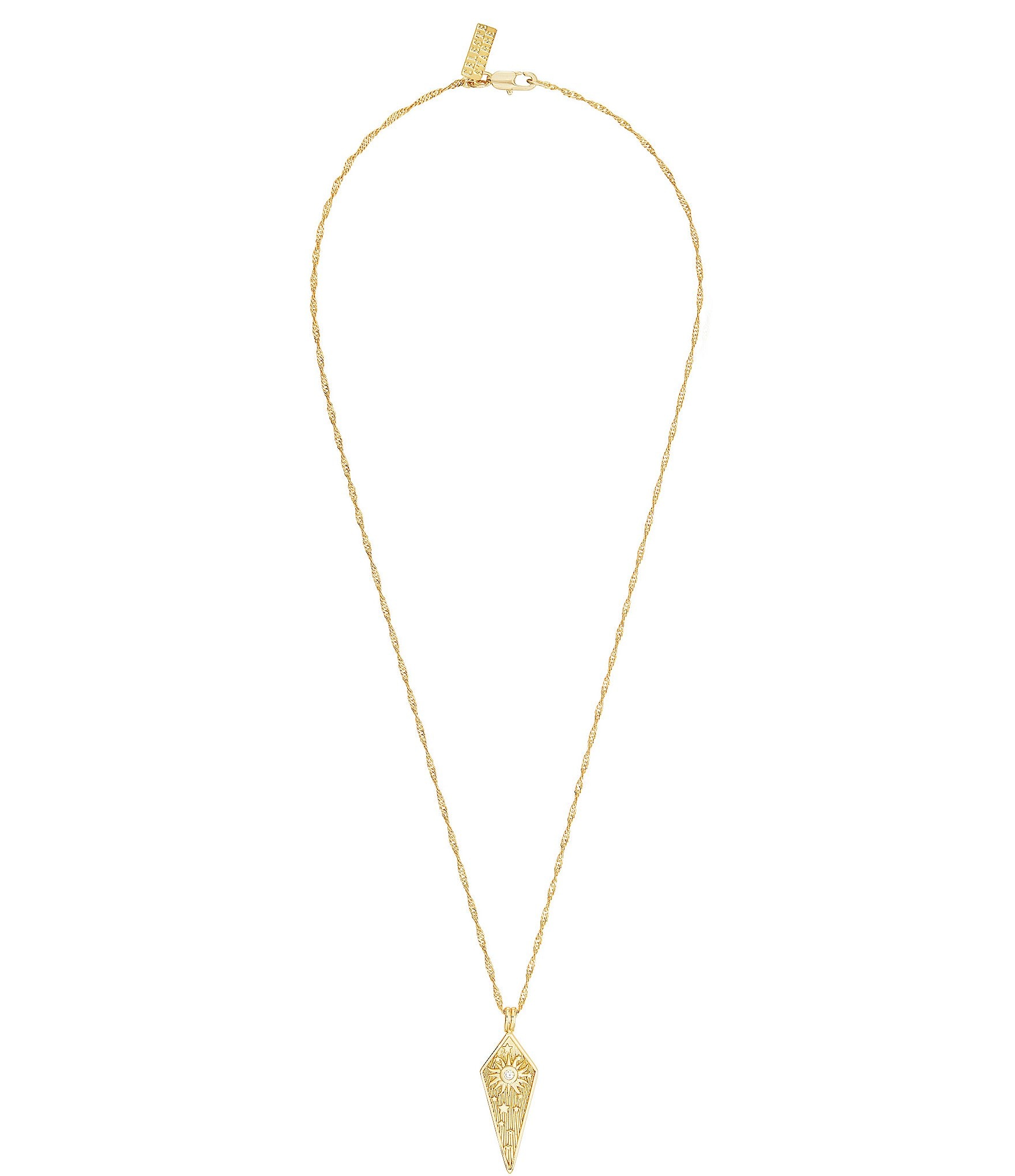 Celeste Starre Athena Short Pendant Necklace | Dillard's