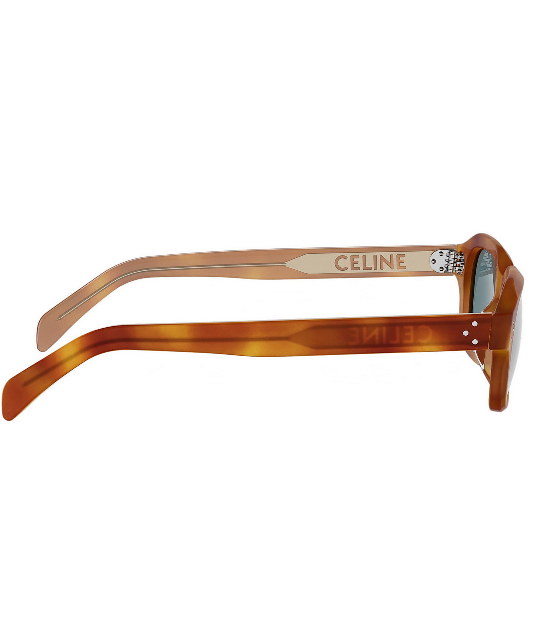 CELINE Women's CELINE 3 Dots 52mm Rectangular Sunglasses