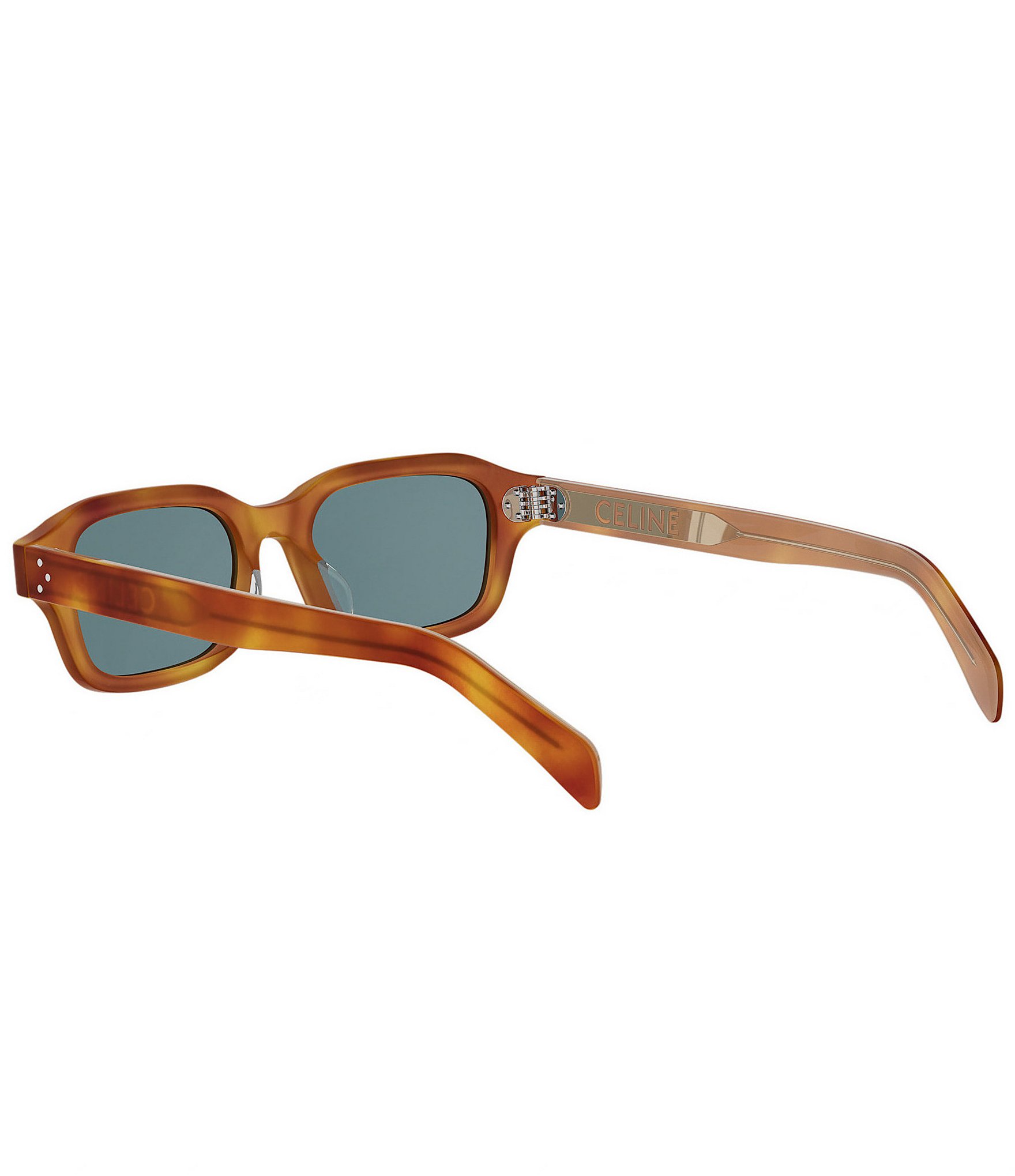 CELINE Women's CELINE 3 Dots 52mm Rectangular Sunglasses