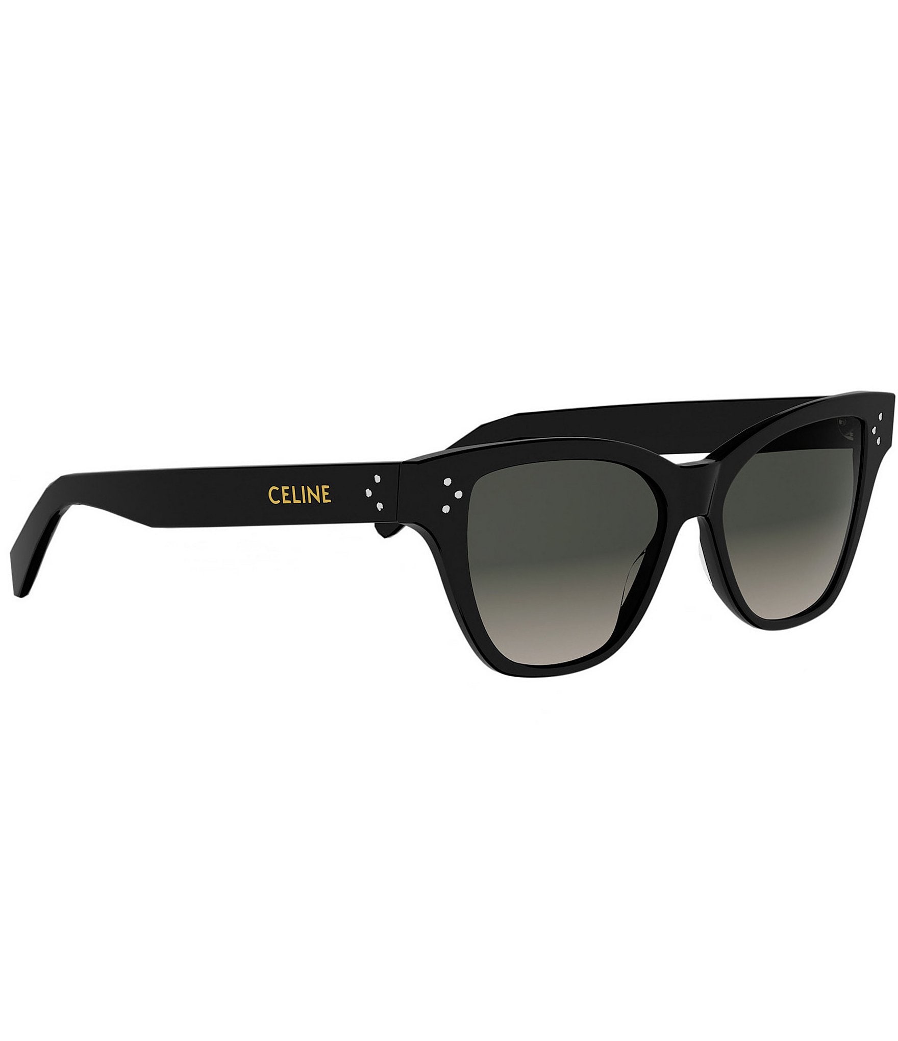 CELINE Women's CELINE 3 Dots HD 52mm Cat Eye Sunglasses