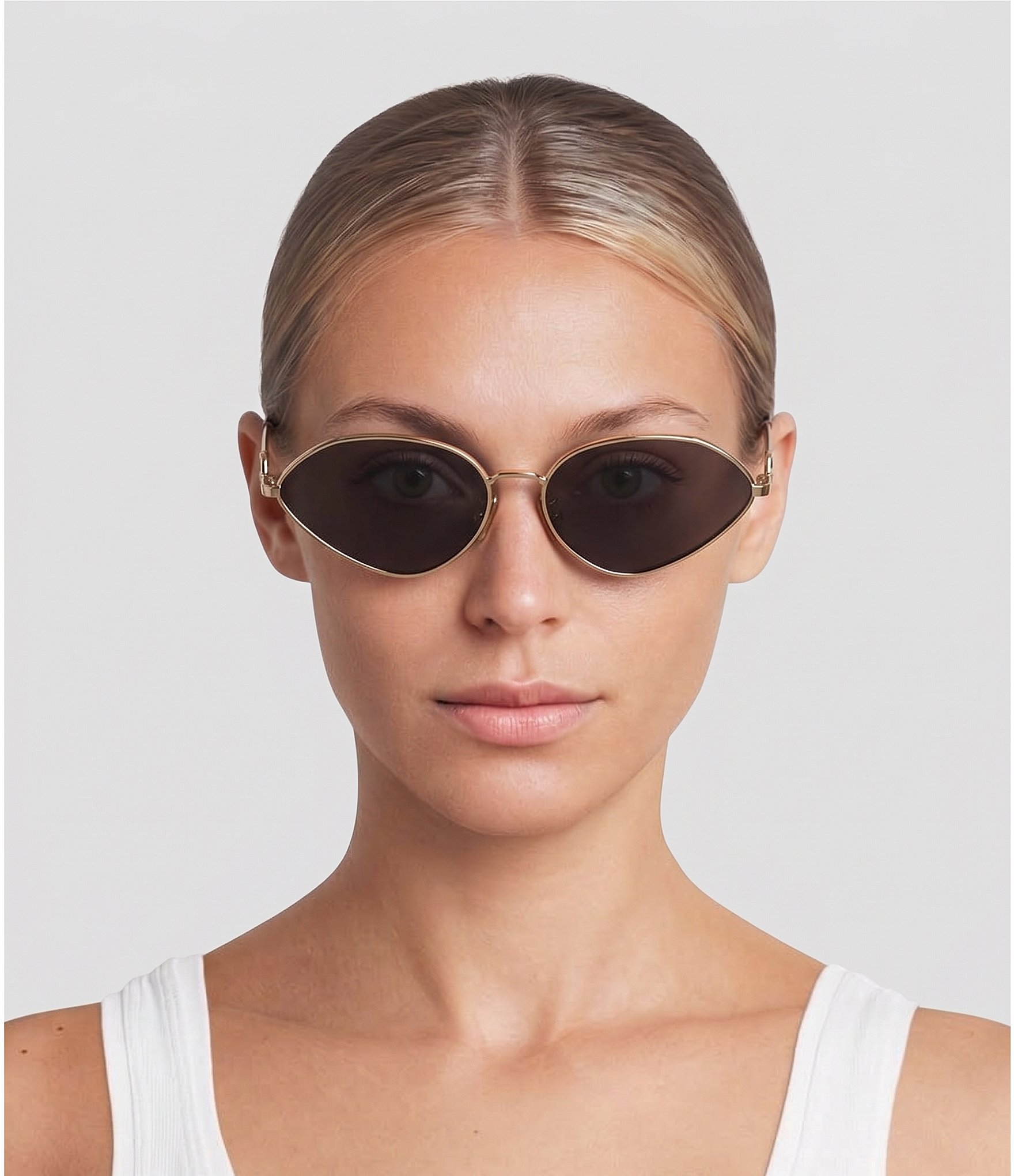 CELINE Women's Wired 58mm Oval Sunglasses
