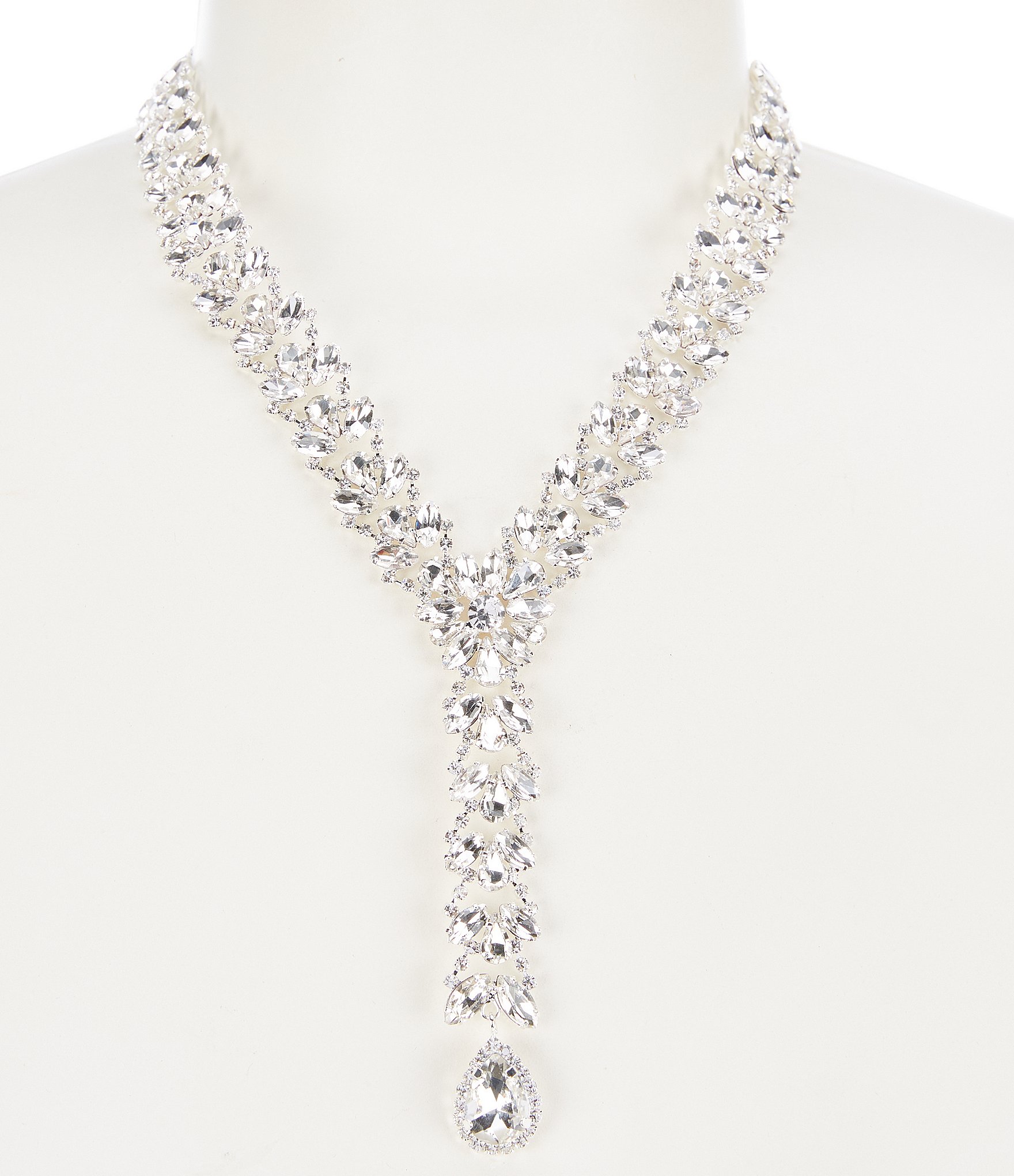 Cezanne Bellagio Crystal Statement Necklace | Dillard's