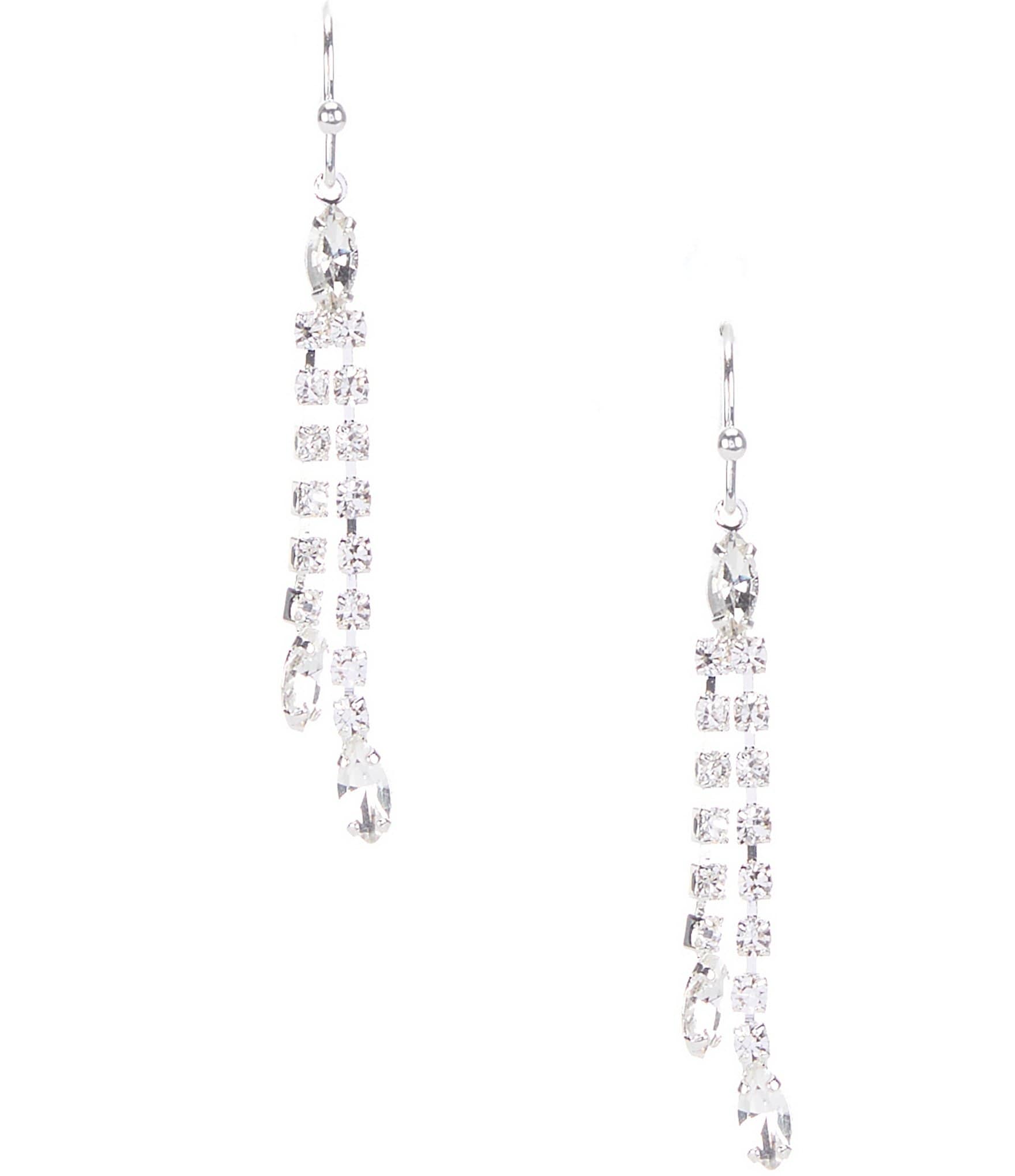 Cezanne Crystal Drop Earrings