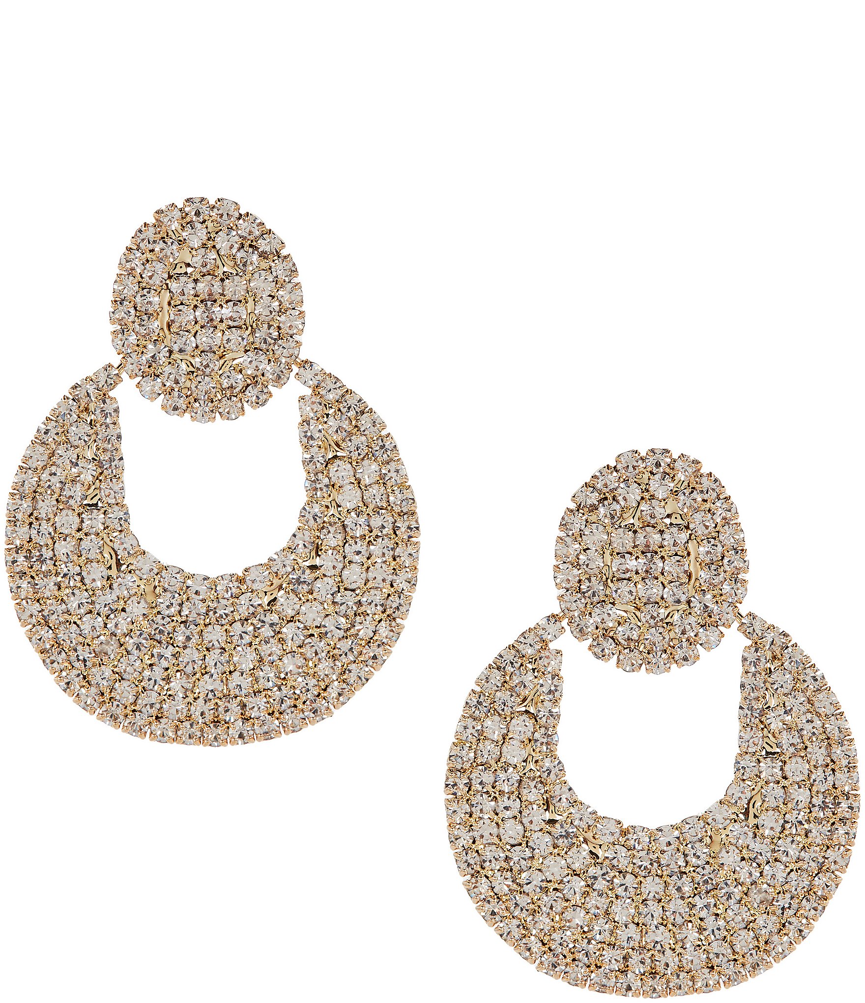 Cezanne Doorknocker Drop Earrings