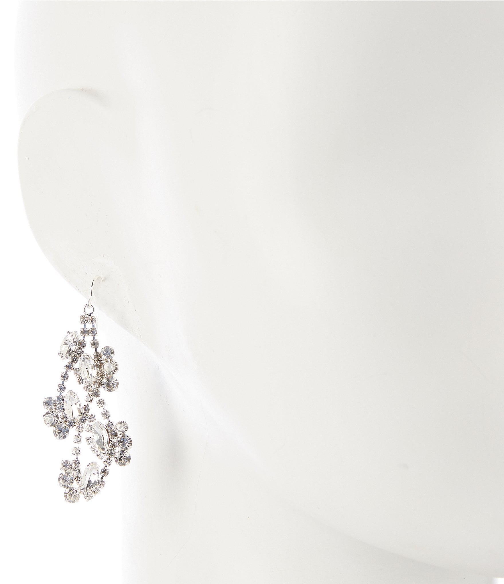 Cezanne Jacqui Crystal Chandelier Earrings