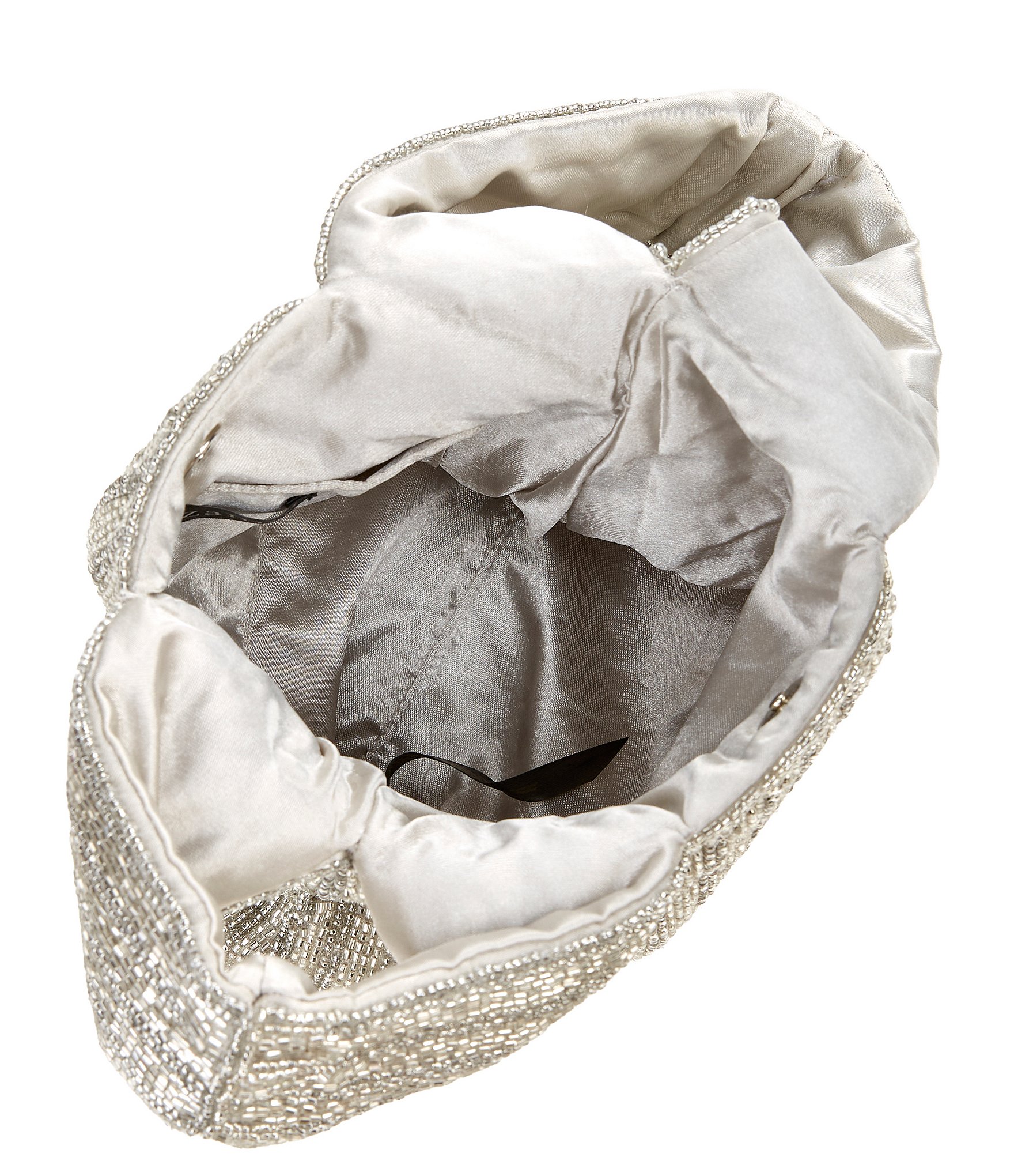Cezanne Knotty Beaded Wristlet Clutch