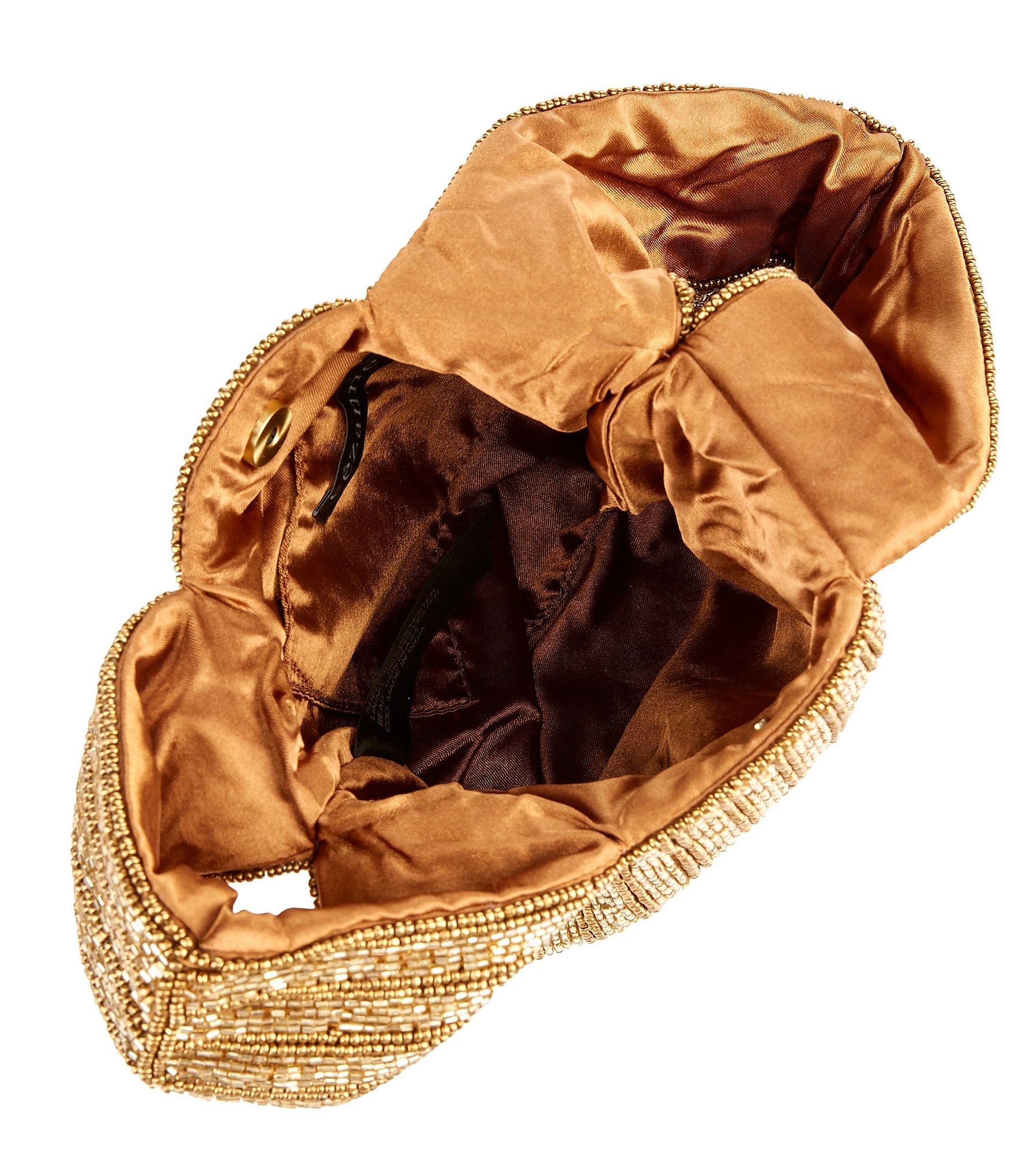 Cezanne Knotty Beaded Wristlet Clutch
