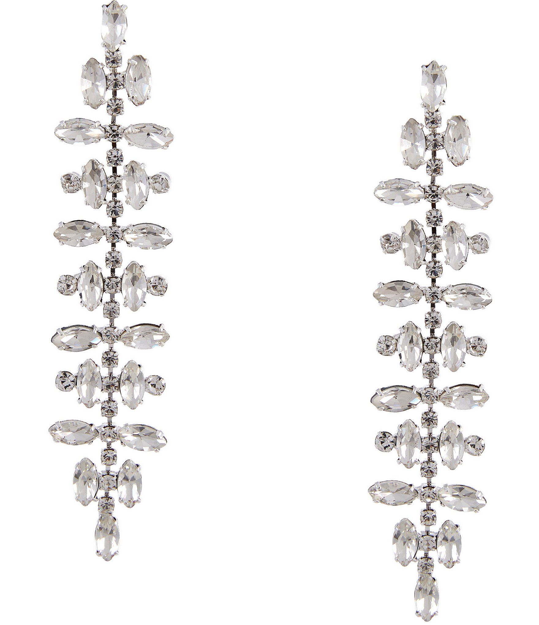 Cezanne Lace Drop Linear Earrings
