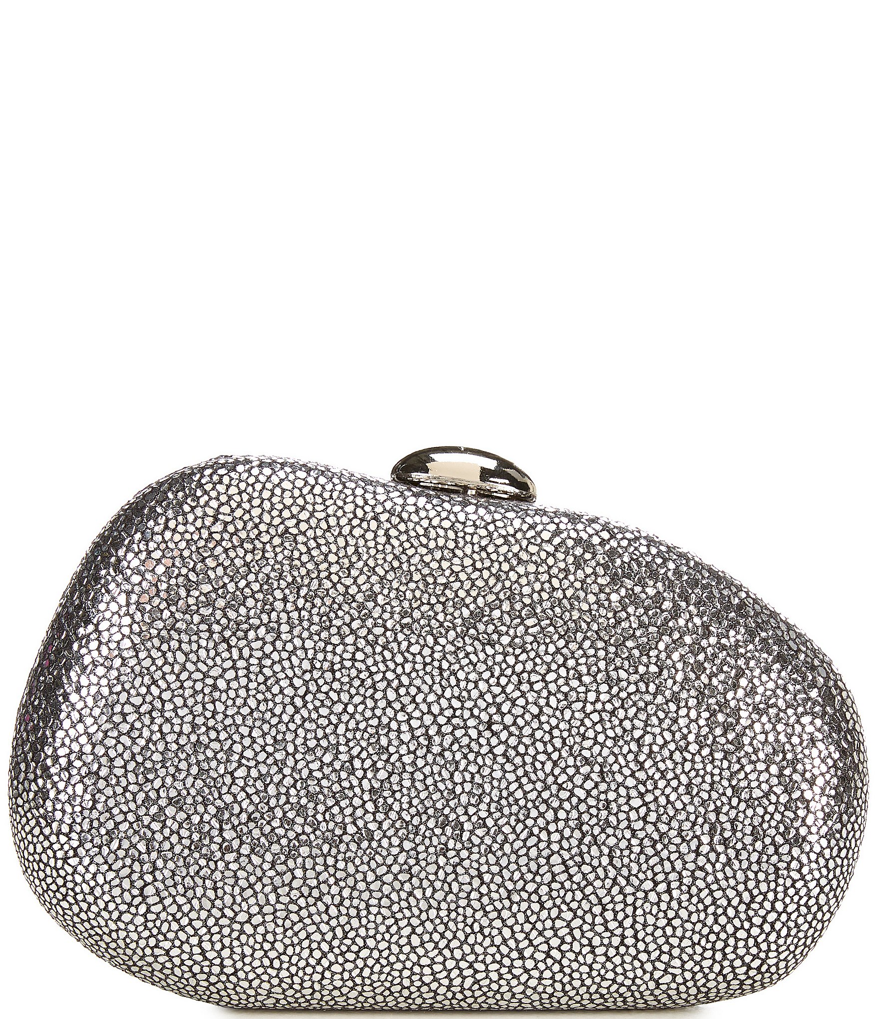 Cezanne Organic Glitter Minaudiere Clutch