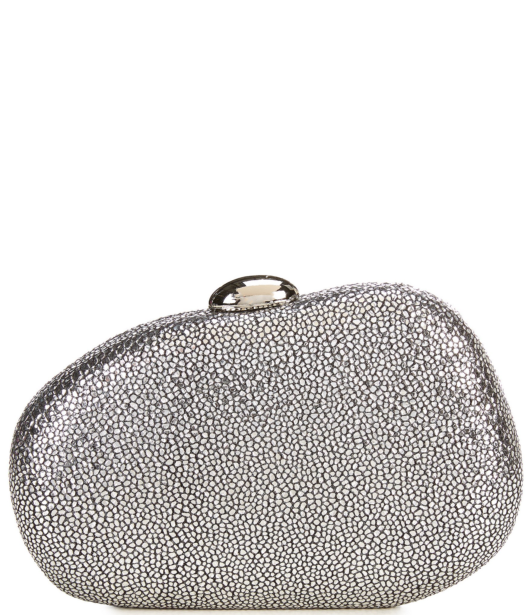 Cezanne Organic Glitter Minaudiere Clutch