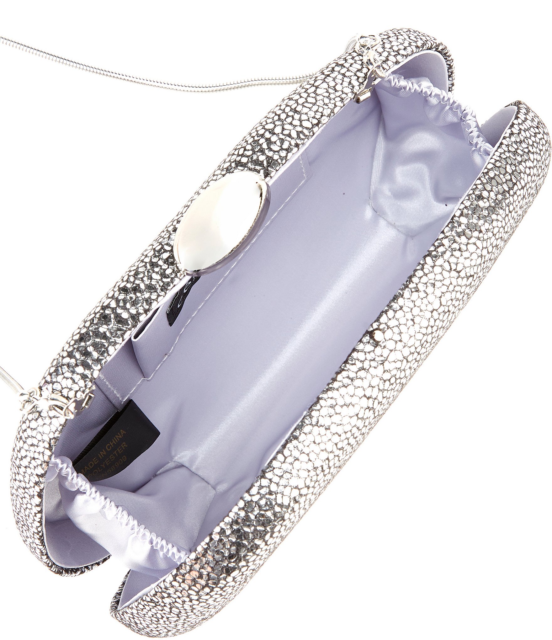 Cezanne Organic Glitter Minaudiere Clutch