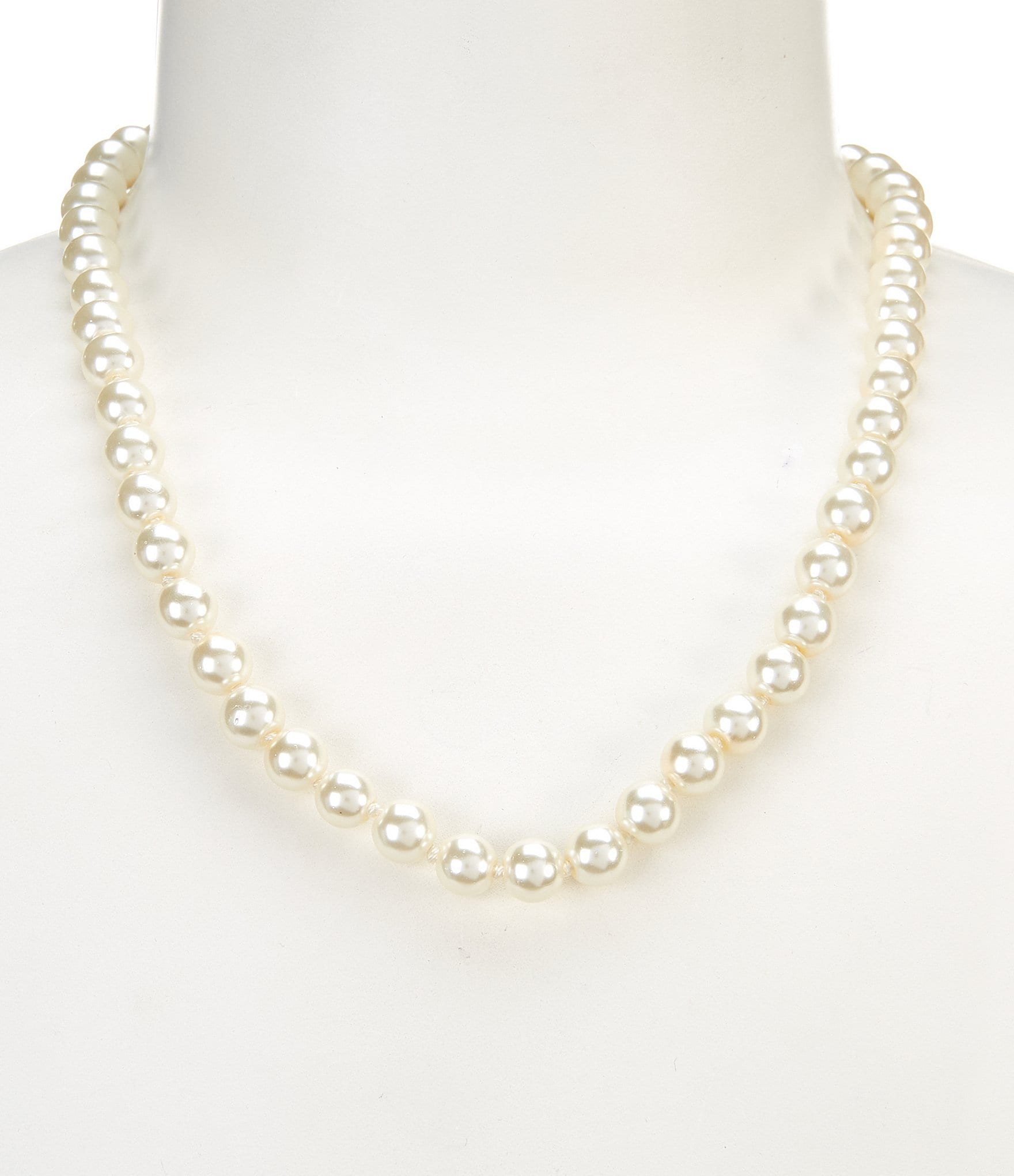 Cezanne Pearl Beaded Collar Necklace | Dillard's