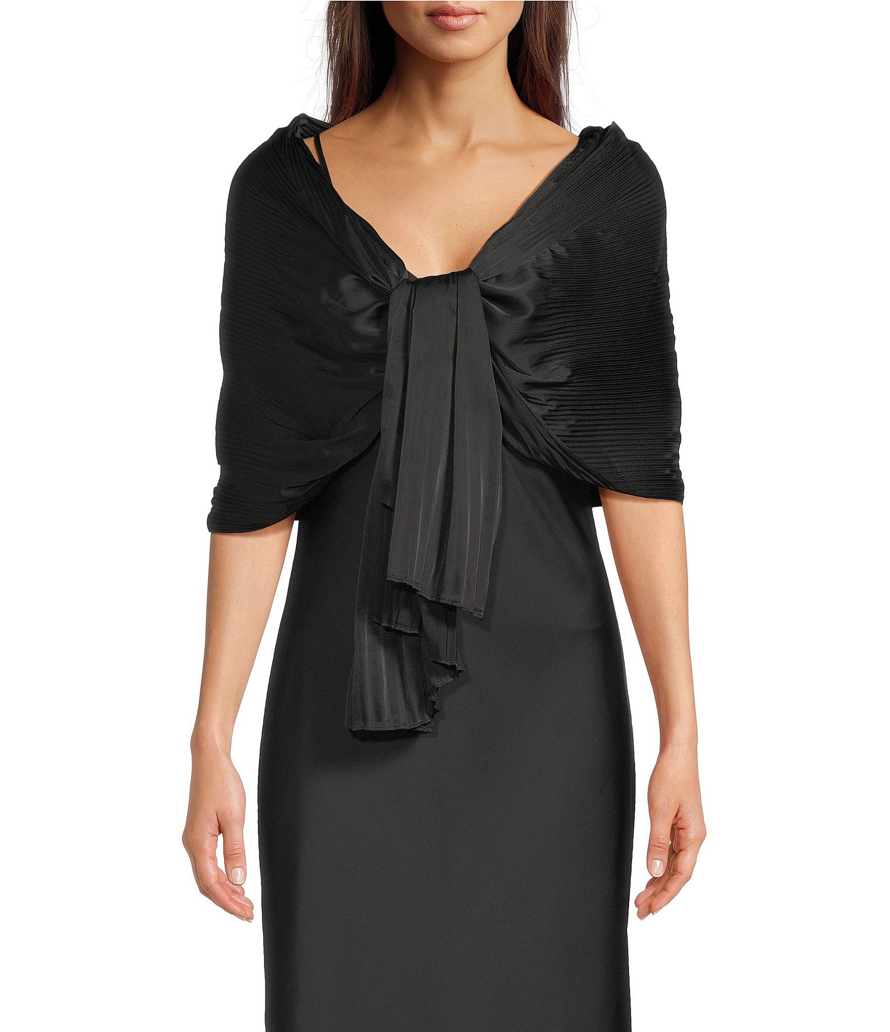 black shawls for evening dresses Soiree Shawl, in Black Chiffon | Show Me Your Mumu
