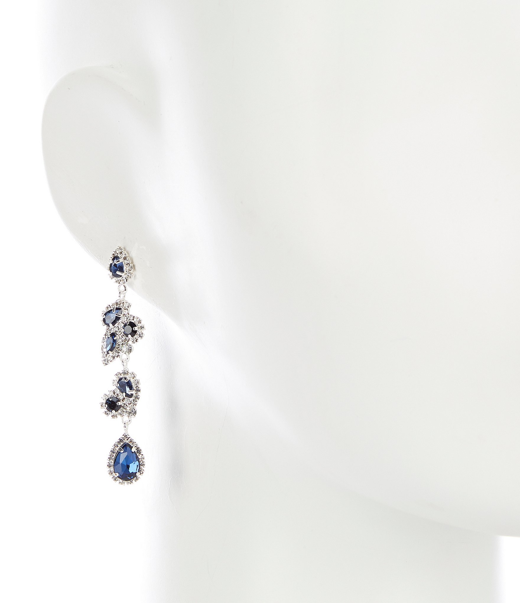 Cezanne Crystal Sapphira Earrings