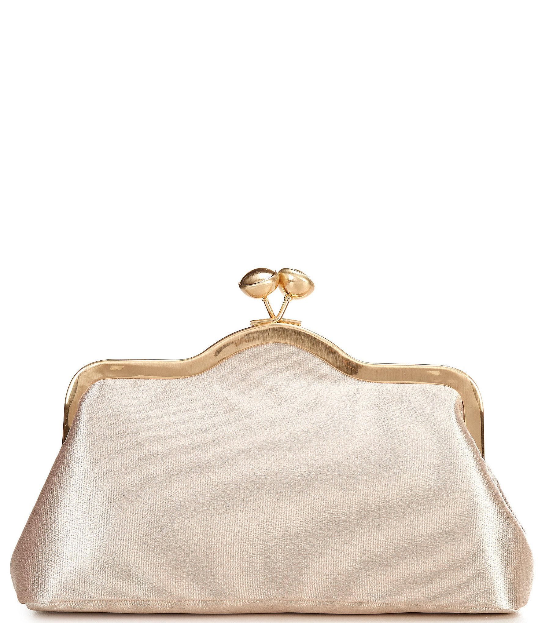 Cezanne Vintage Inspired Kisslock Frame Clutch