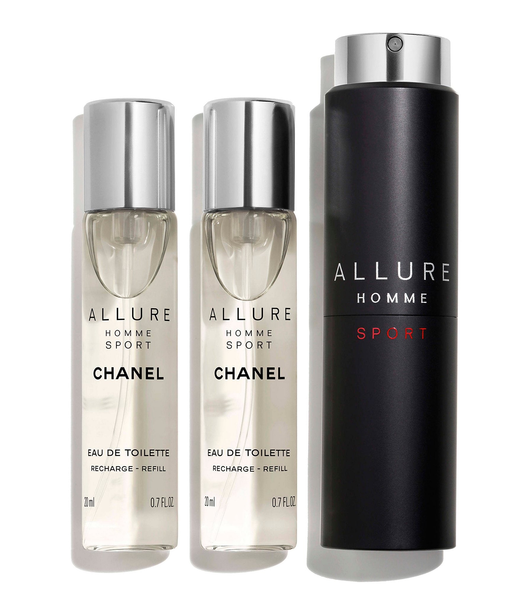 Chanel Allure Homme Sport Eau De Toilette Vial Spray Men 0.05 Oz