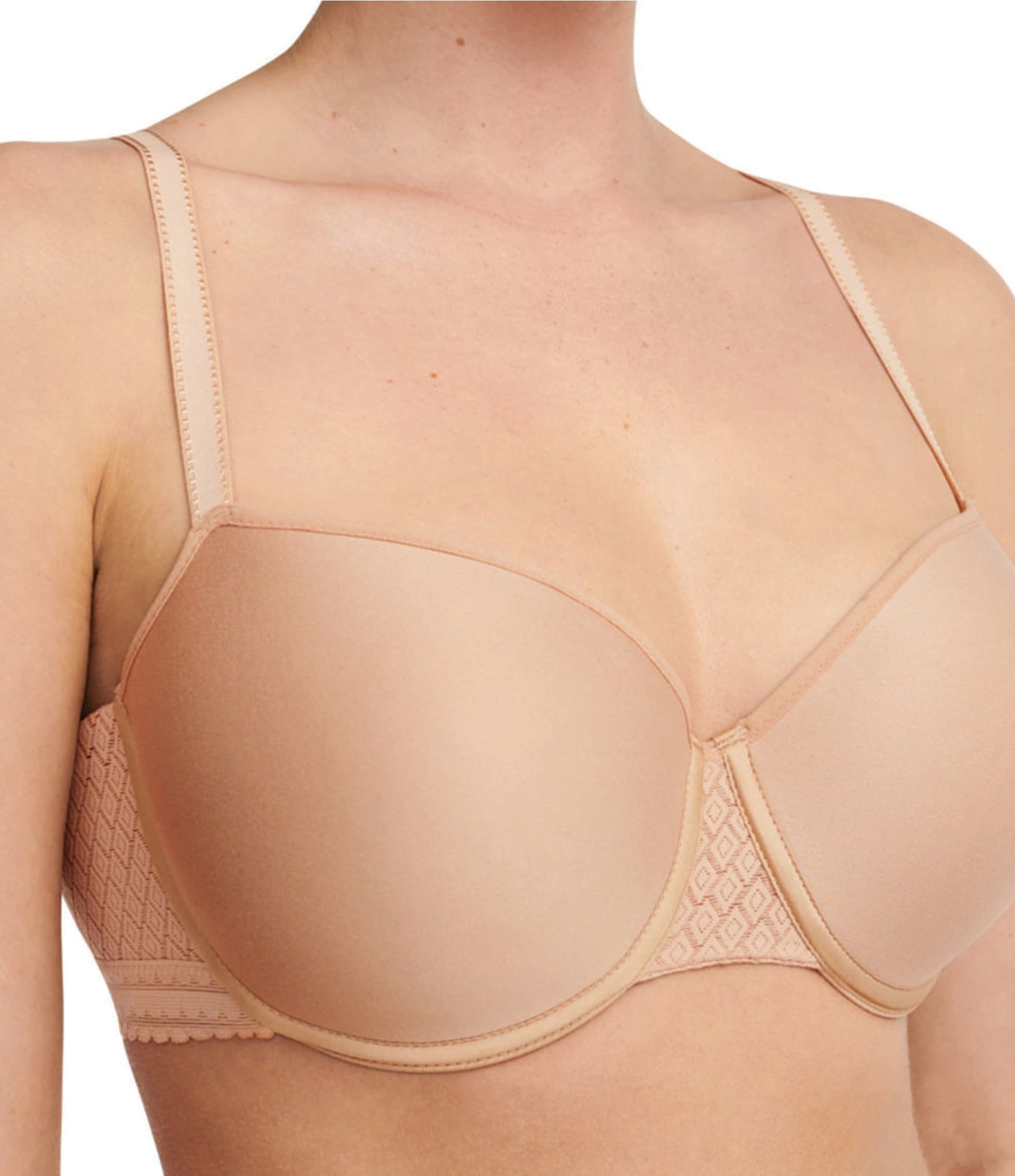 Chantelle Lucie Lace Comfort Demi Memory Foam Bra