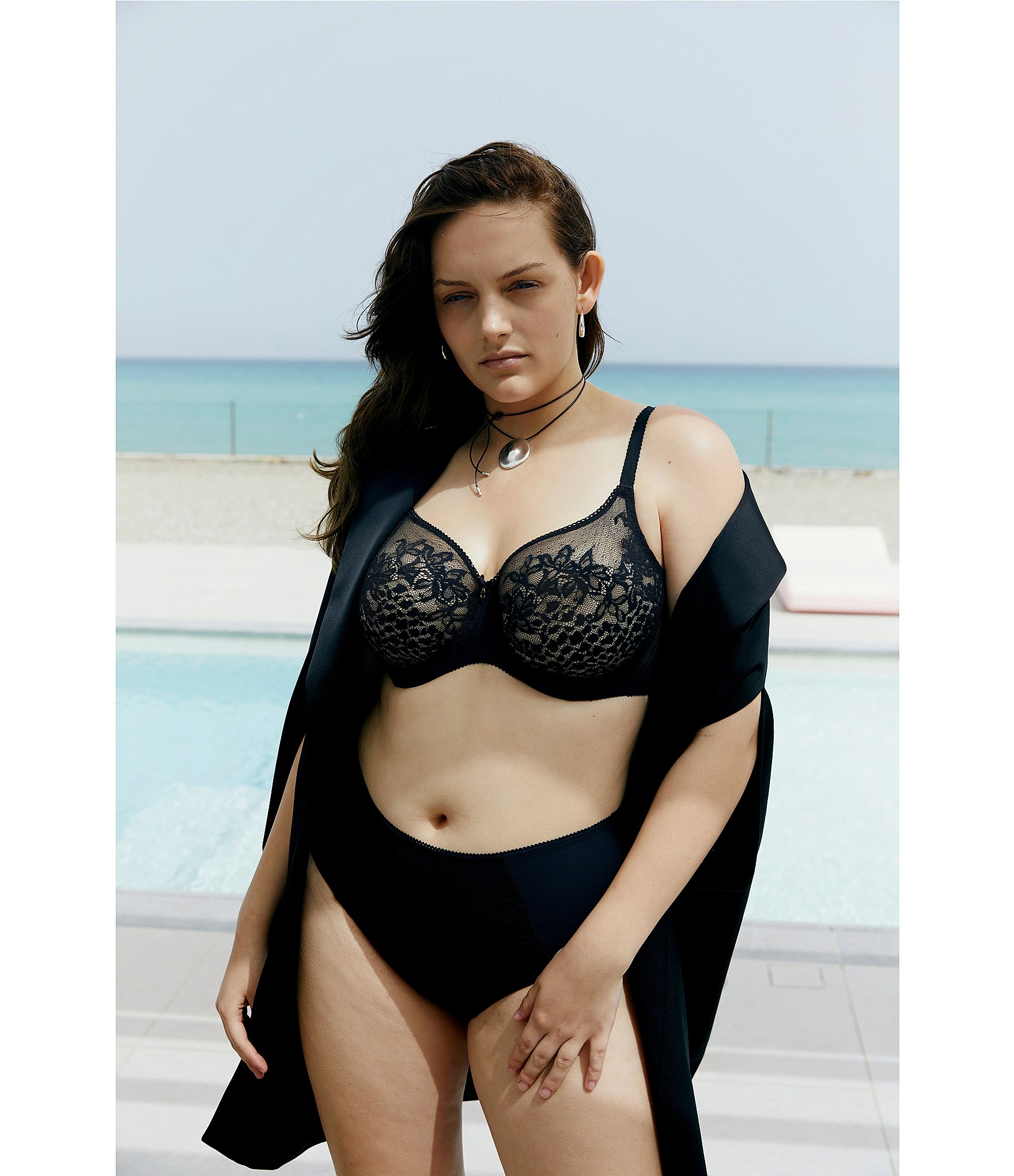 Chantelle Maris Lace Full-Coverage Unlined Bra