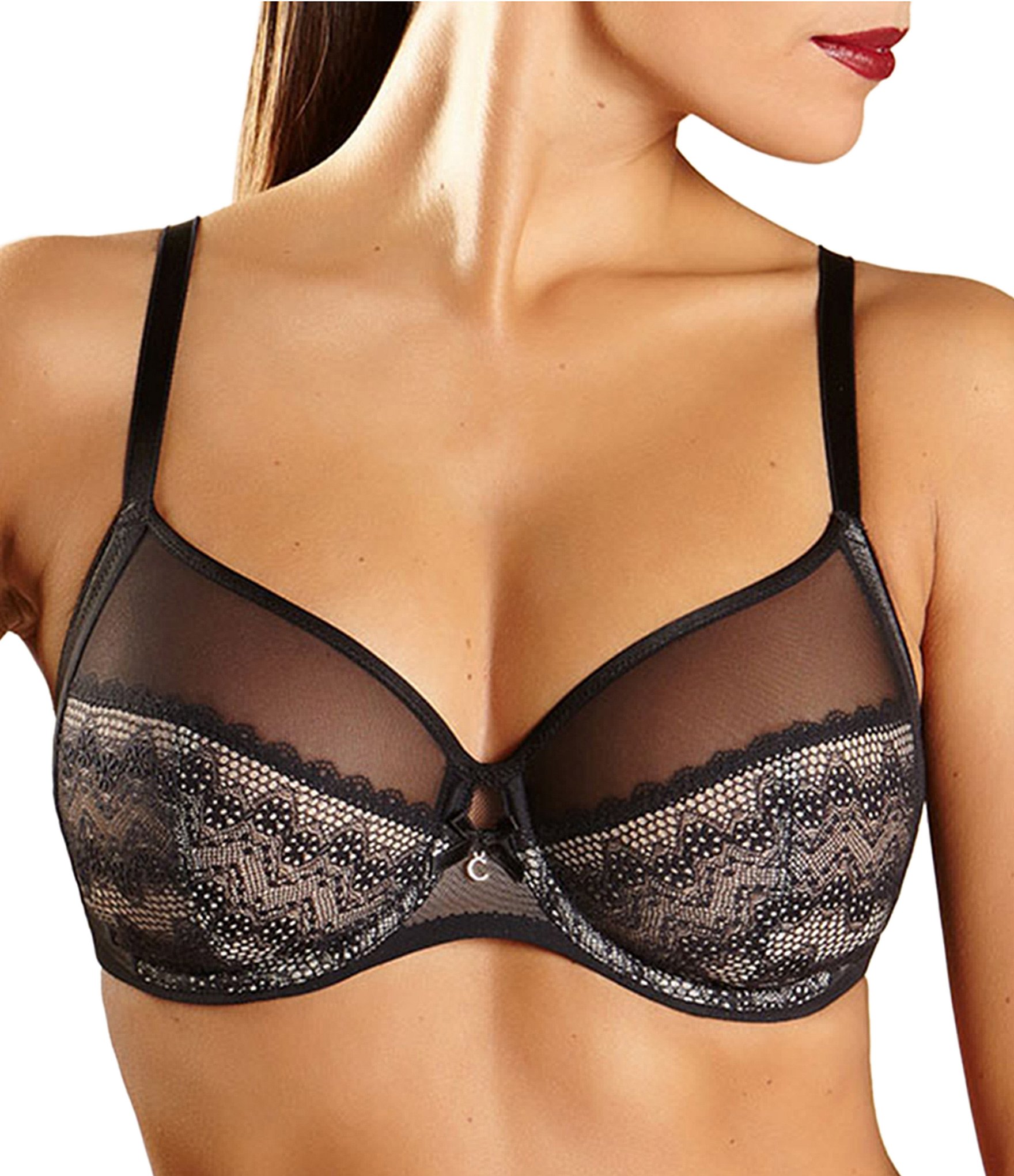 black heart dobby mesh bra recall