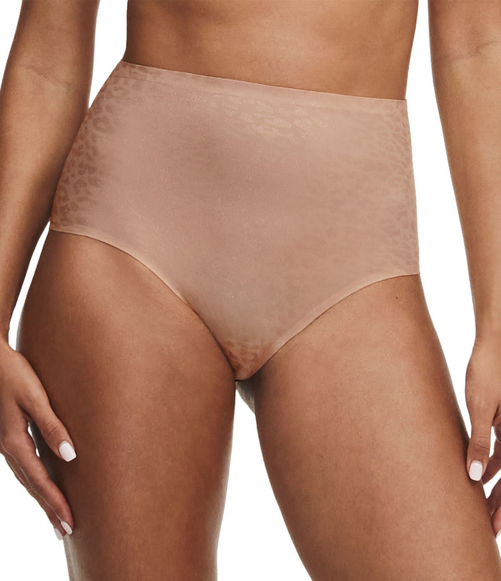 Seamless High-Waist Bikini Panty in Brown